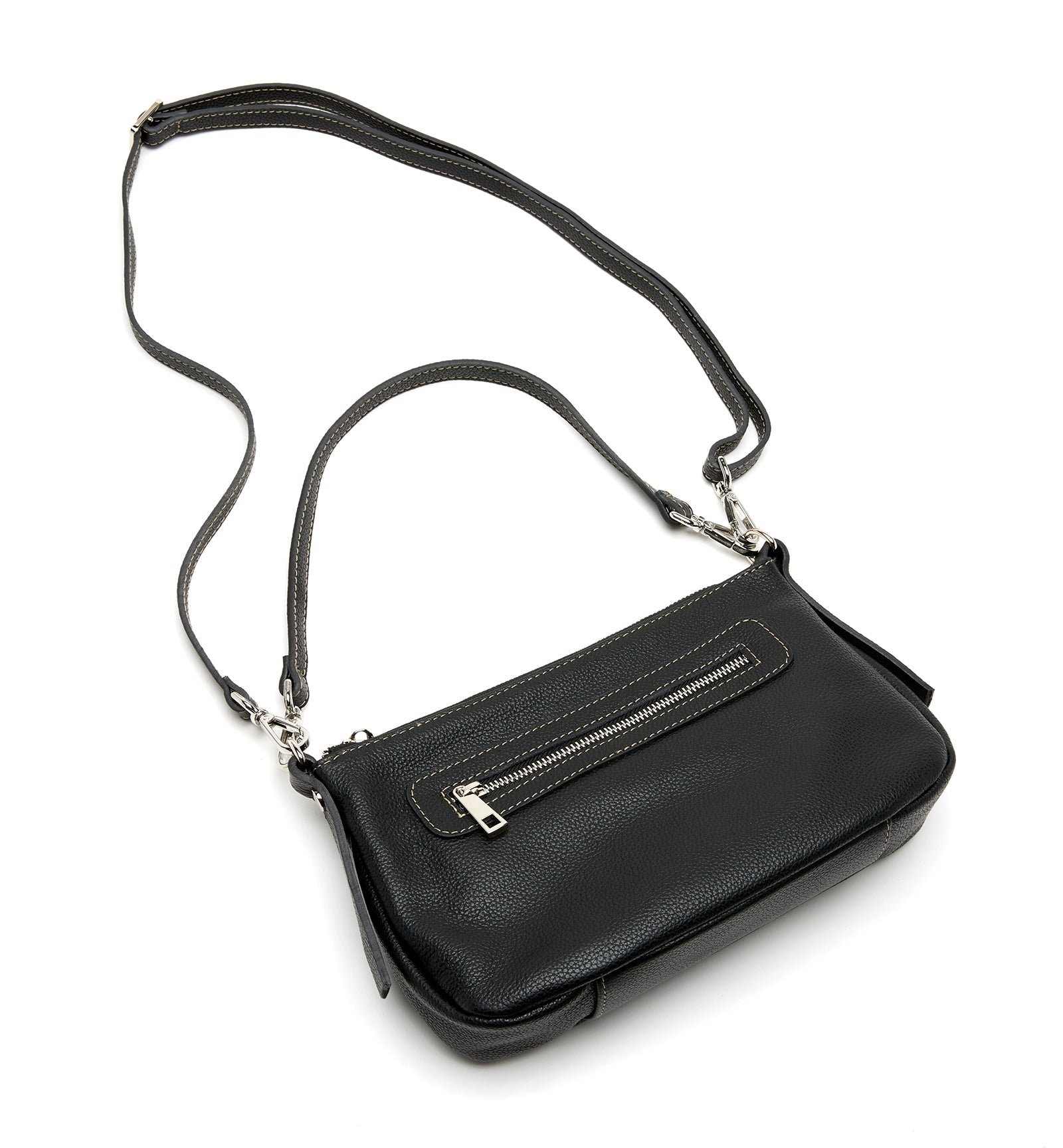 MARKET LEATHER CROSSBODY BAG - La Canadienne