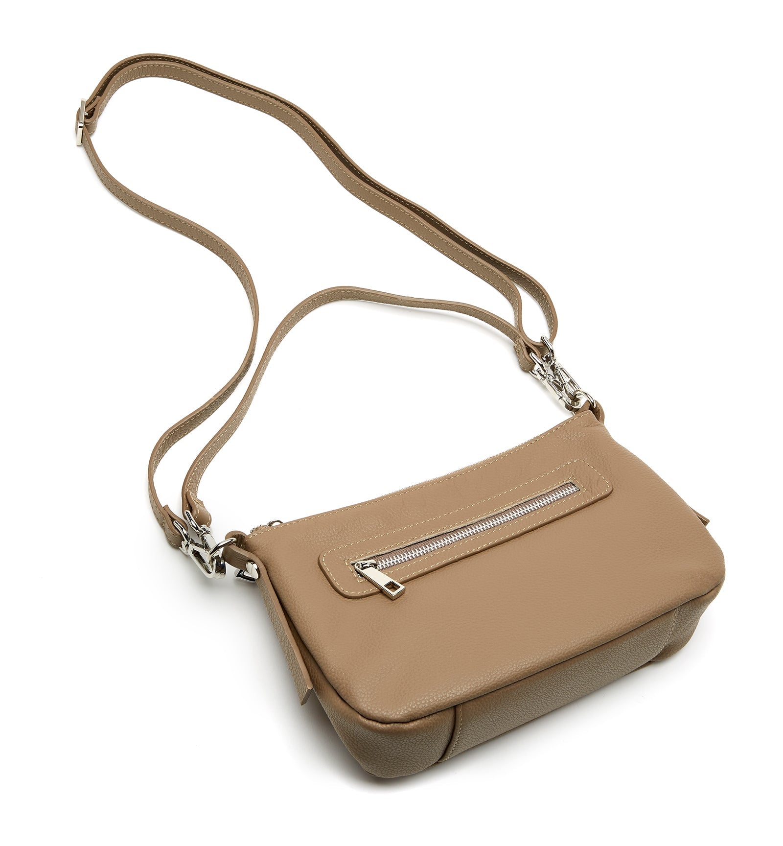 MARKET LEATHER CROSSBODY BAG - La Canadienne