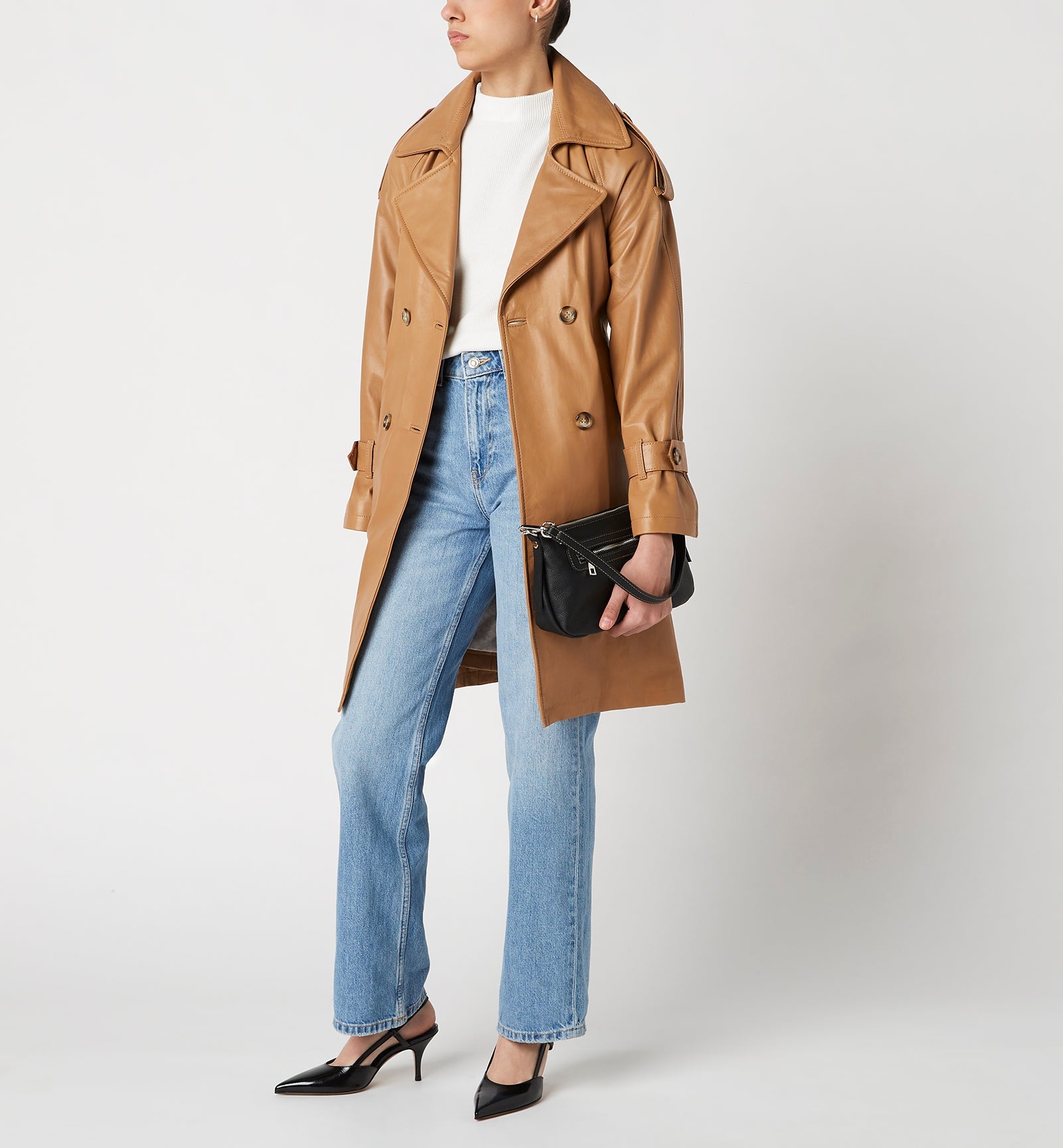 MARKET LEATHER CROSSBODY BAG - La Canadienne