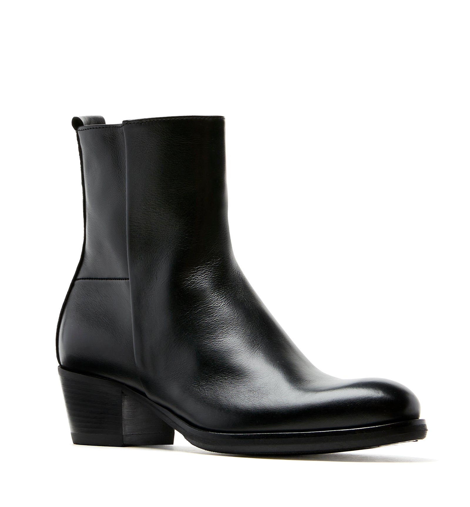MARLENE LEATHER BOOTIE