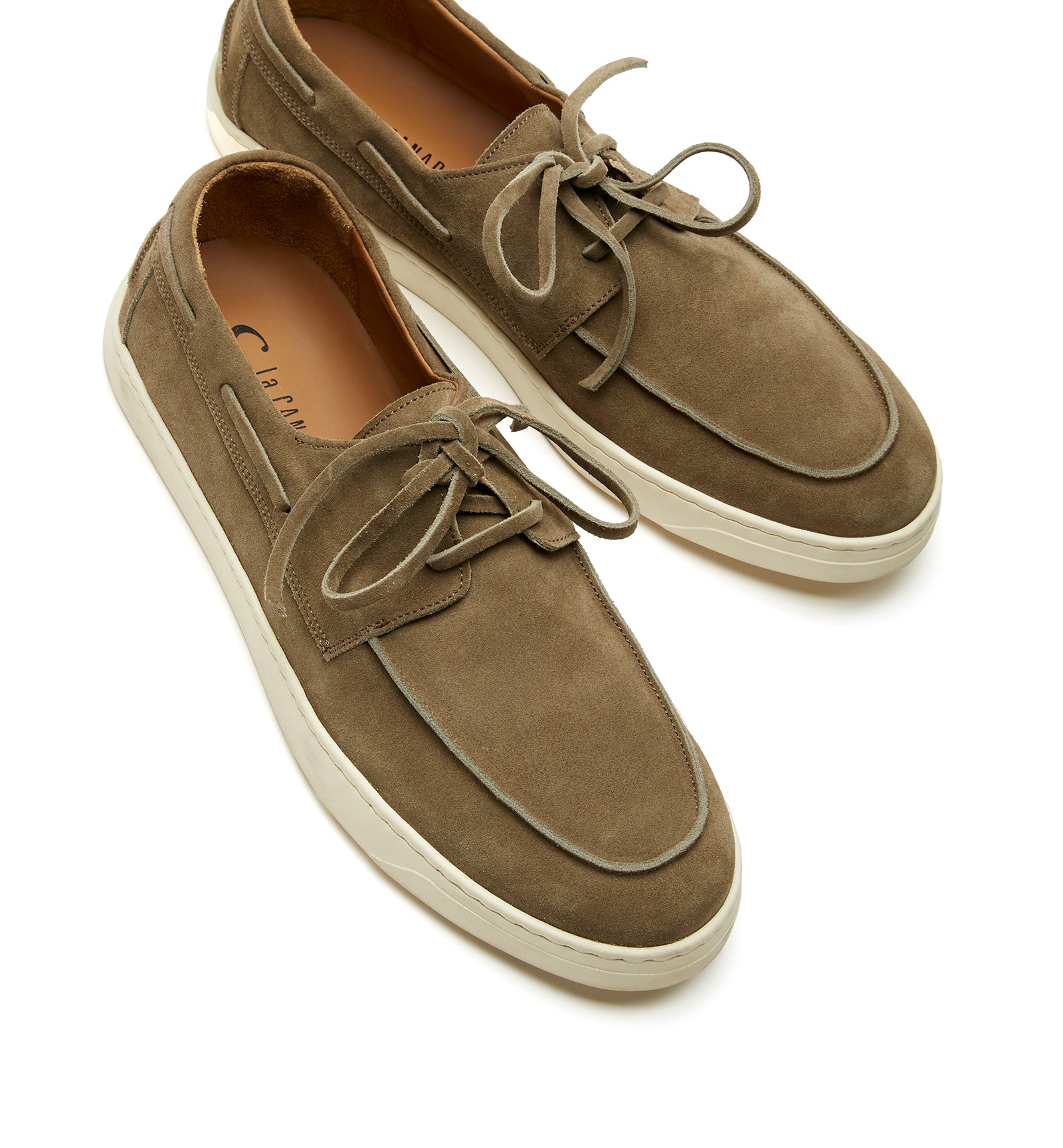 MAURY MEN'S SUEDE BOAT SHOE - La Canadienne