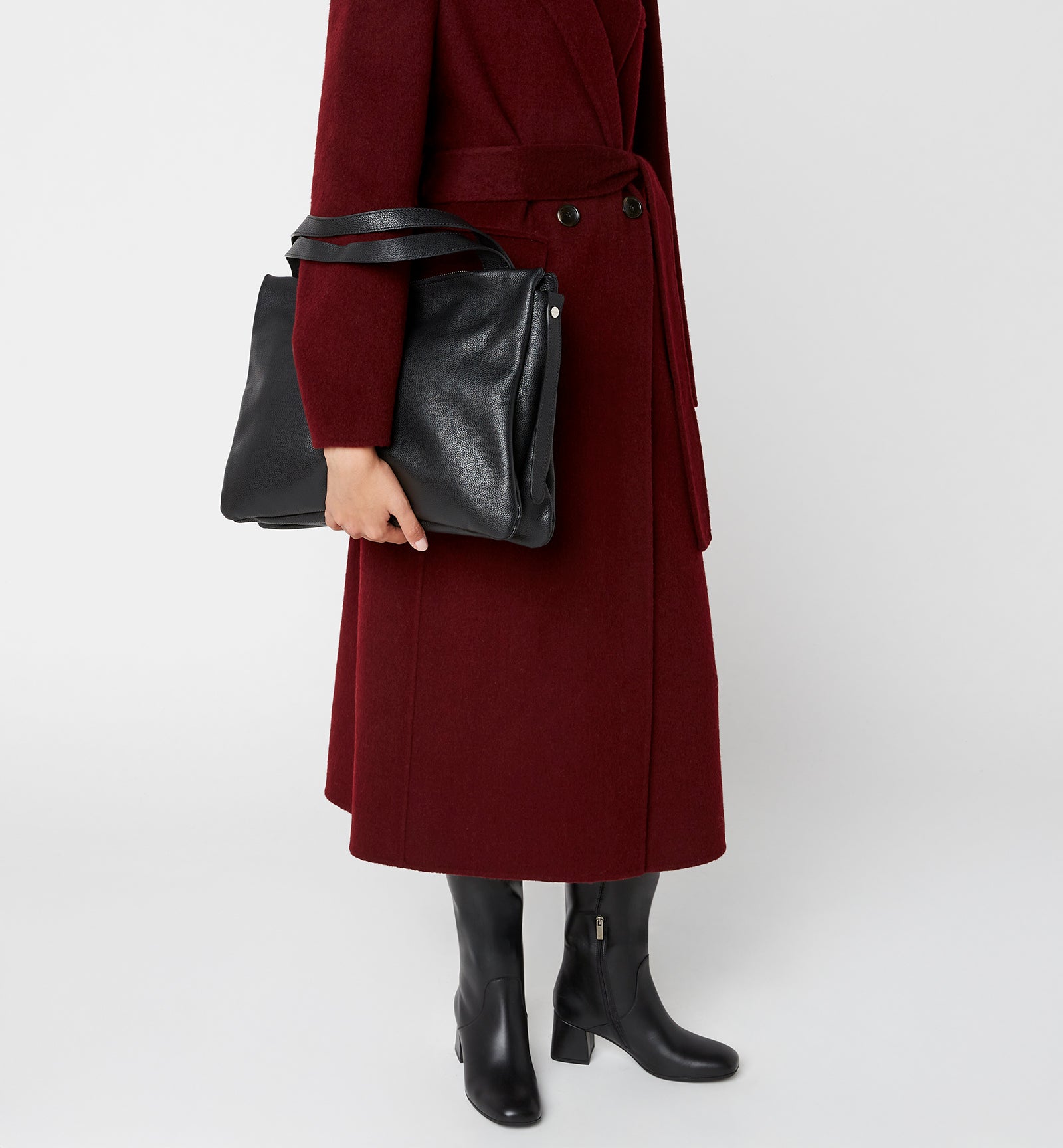 MERCER LEATHER TOTE BAG