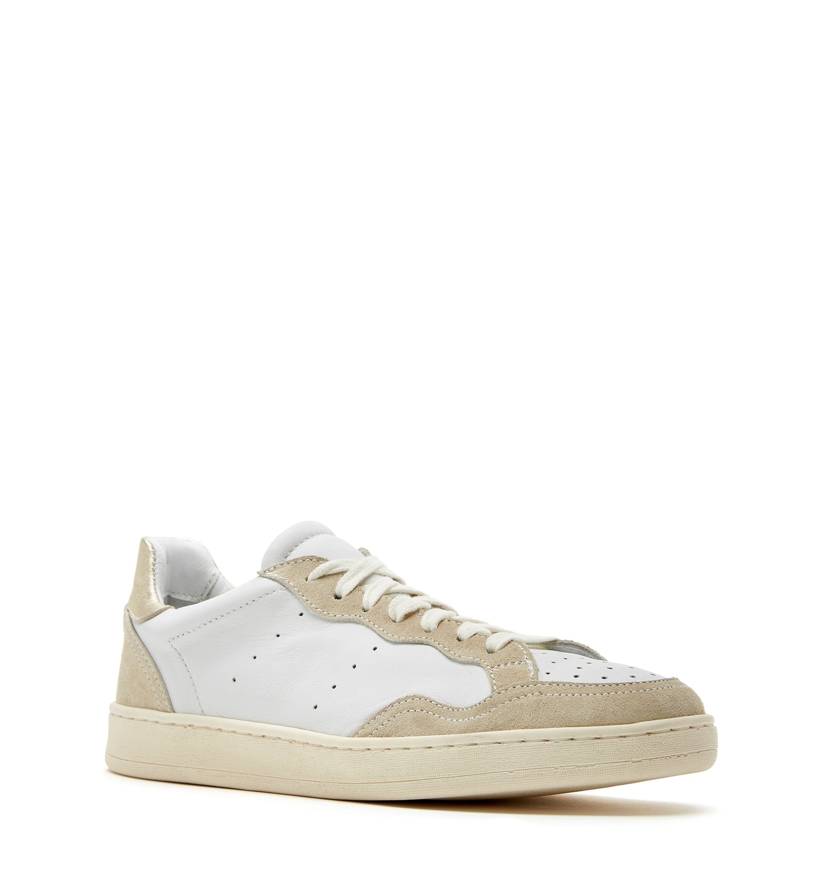 MERCURI LEATHER & SUEDE SNEAKER - La Canadienne
