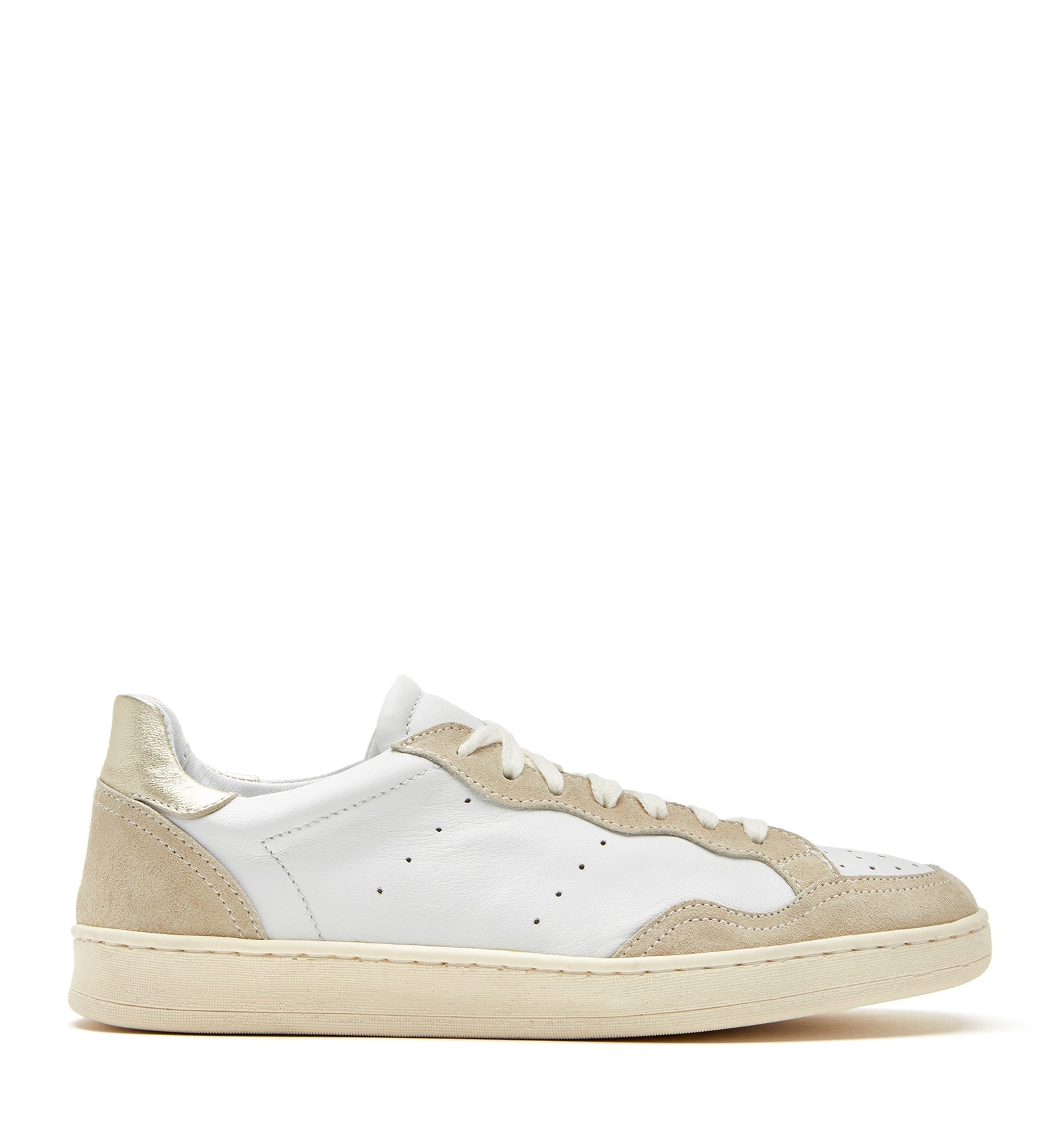 MERCURI LEATHER & SUEDE SNEAKER - La Canadienne