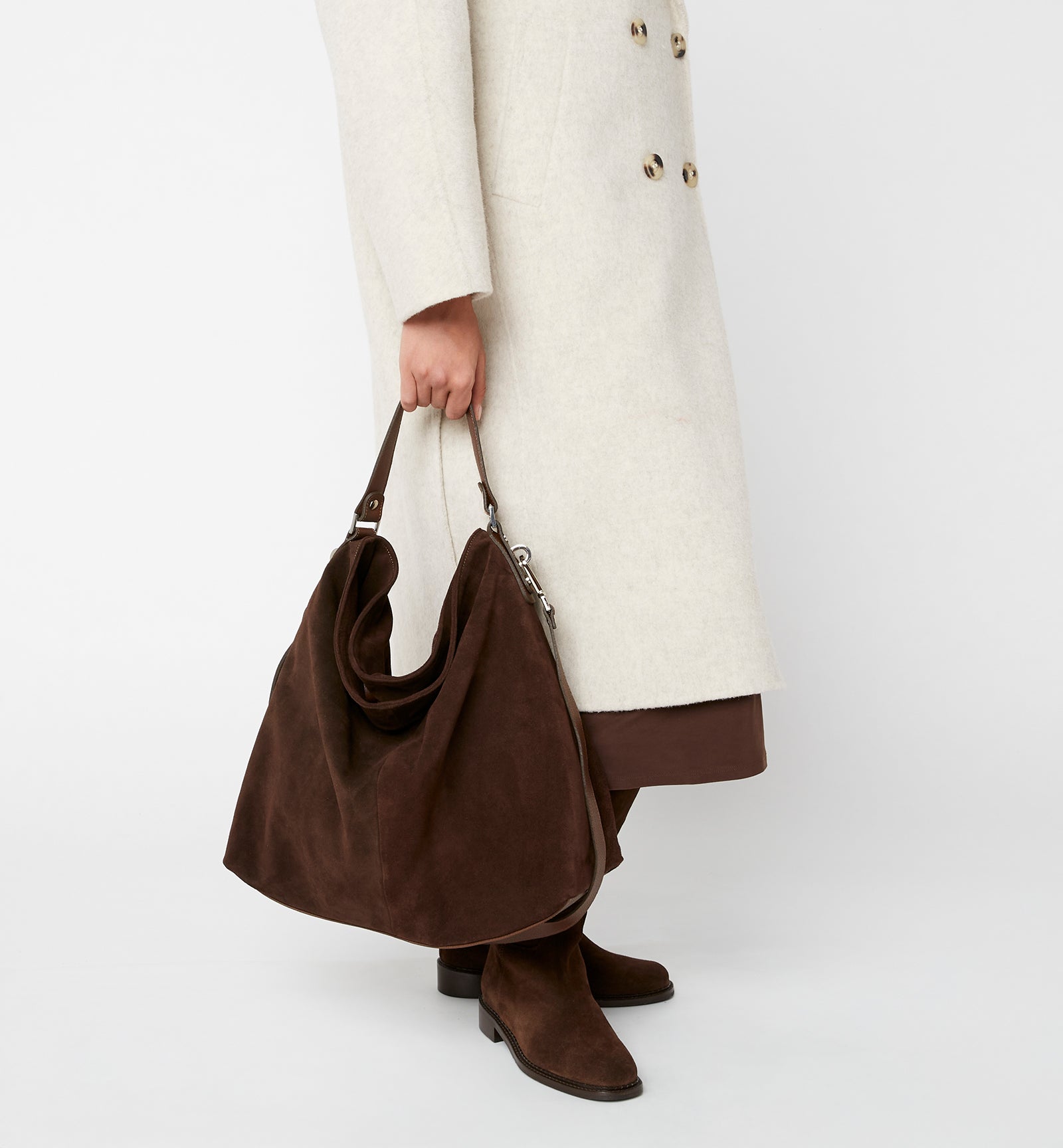 MONTY SUEDE TOTE BAG