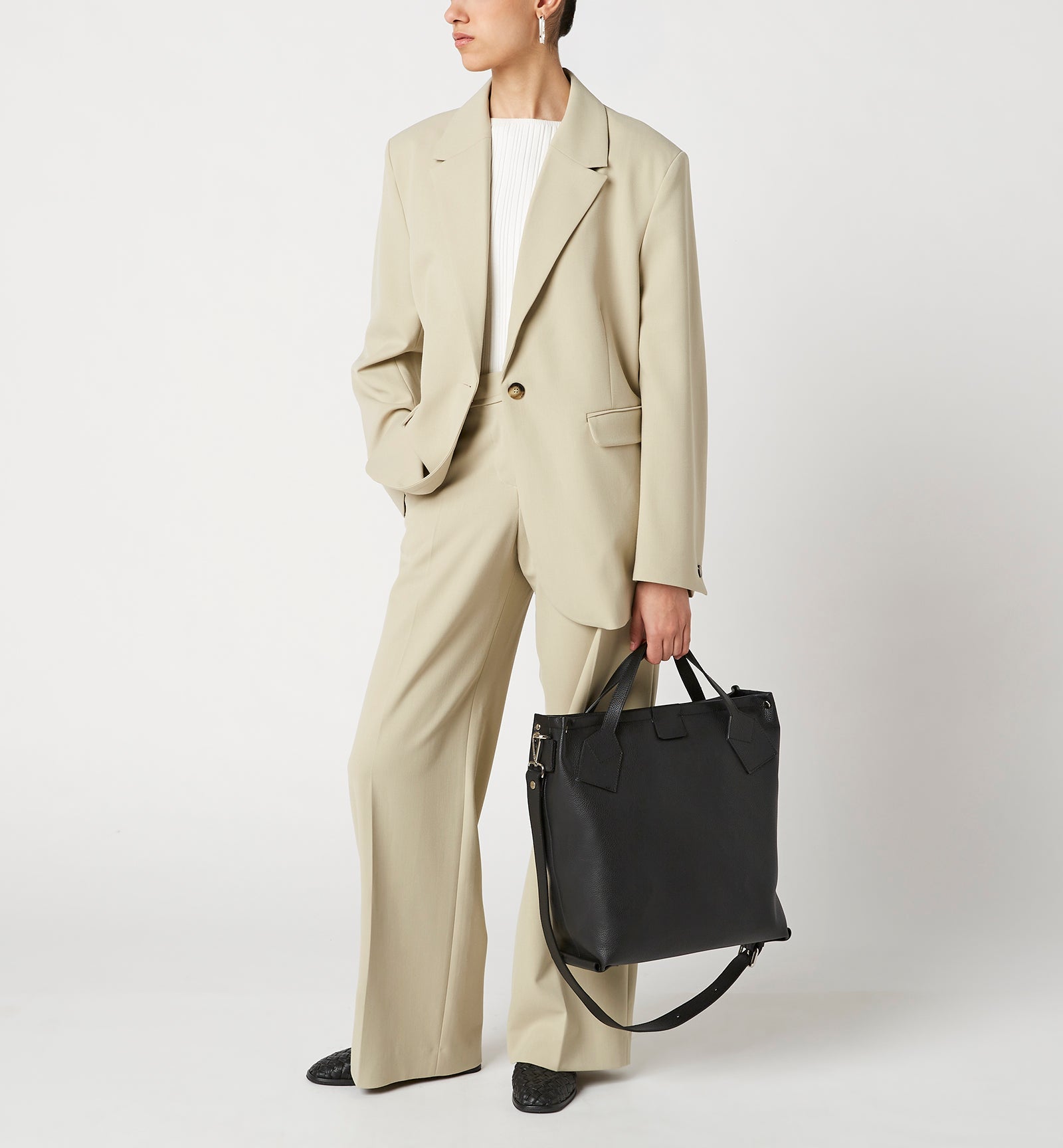 MYLES LEATHER TOTE BAG - La Canadienne