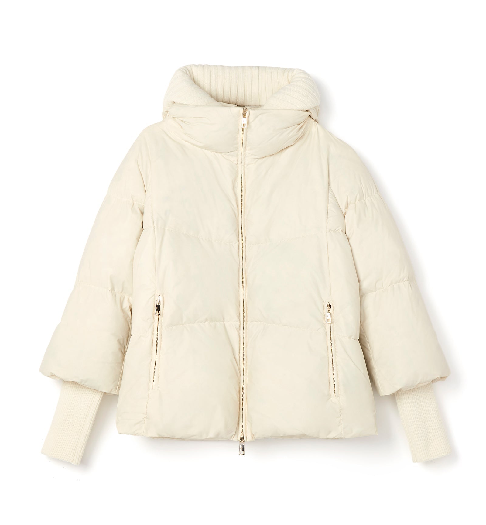 NYX HOODED SHORT PUFFER COAT - La Canadienne
