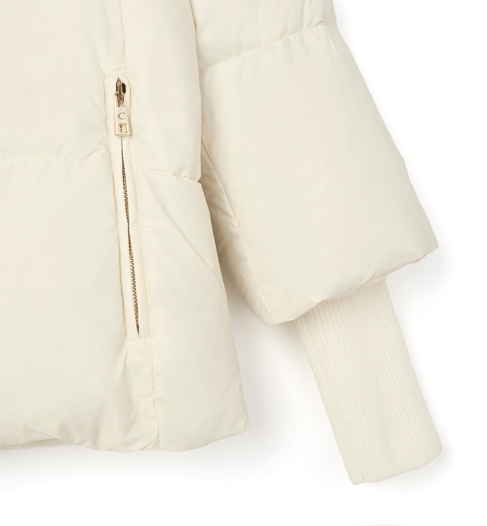 NYX HOODED SHORT PUFFER COAT - La Canadienne