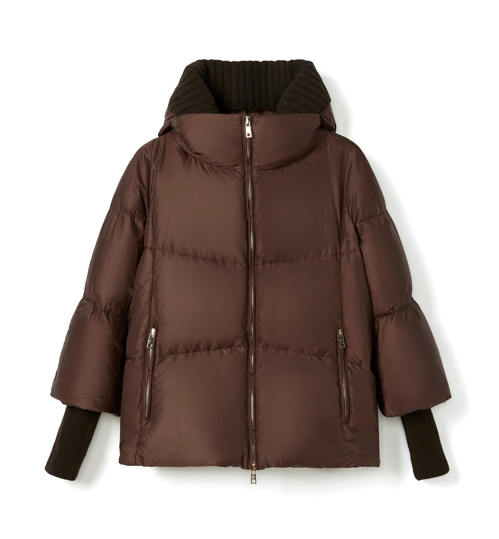 NYX HOODED SHORT PUFFER COAT