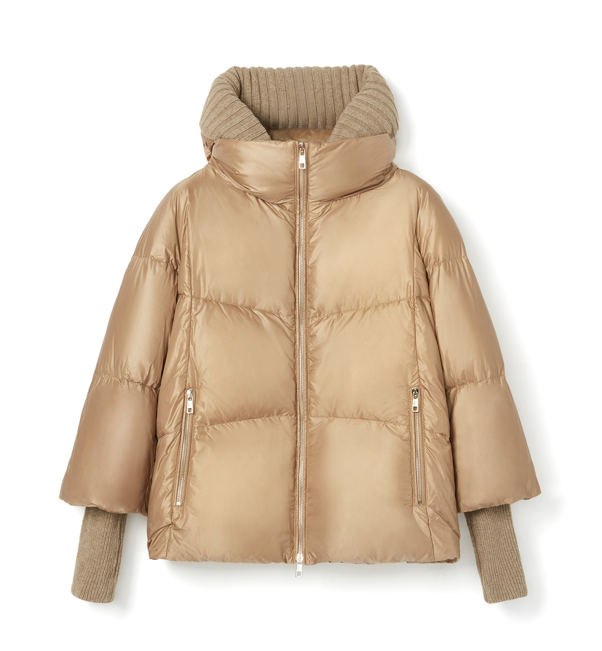 NYX HOODED SHORT PUFFER COAT - La Canadienne