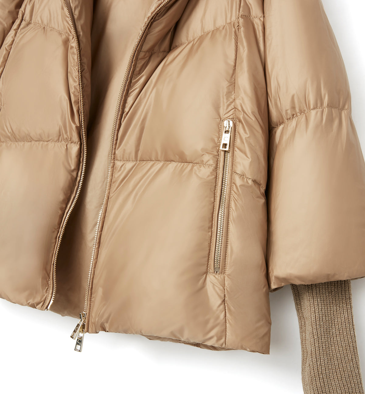 NYX HOODED SHORT PUFFER COAT - La Canadienne