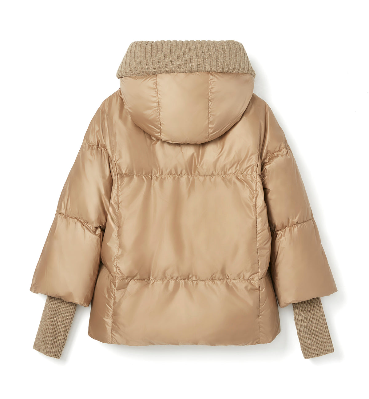 NYX HOODED SHORT PUFFER COAT - La Canadienne