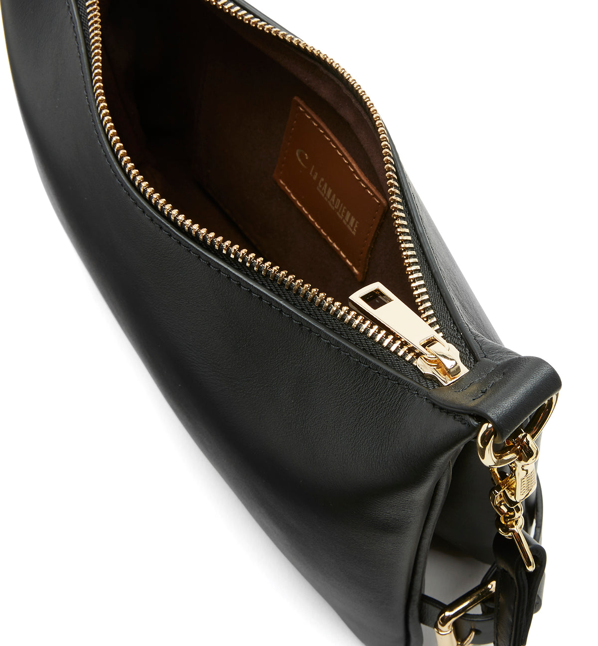 PACINI LEATHER MESSENGER BAG — Item 10 of 11