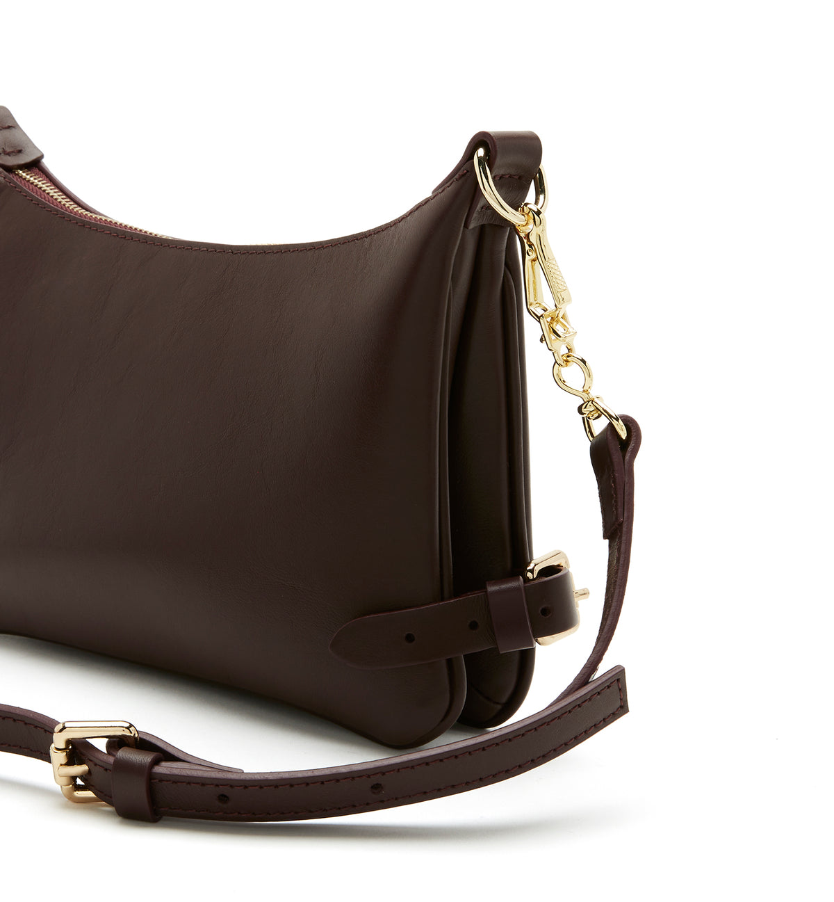 PACINI LEATHER MESSENGER BAG — Item 3 of 11