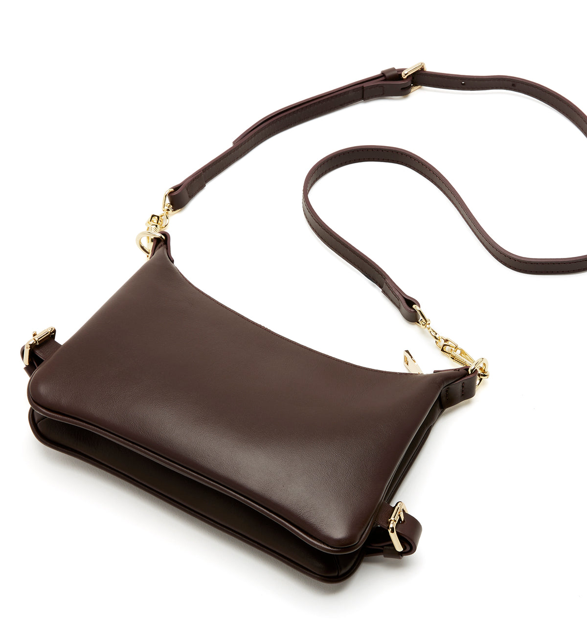 PACINI LEATHER MESSENGER BAG — Item 4 of 11