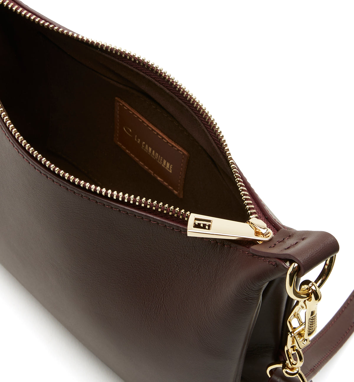 PACINI LEATHER MESSENGER BAG — Item 5 of 11