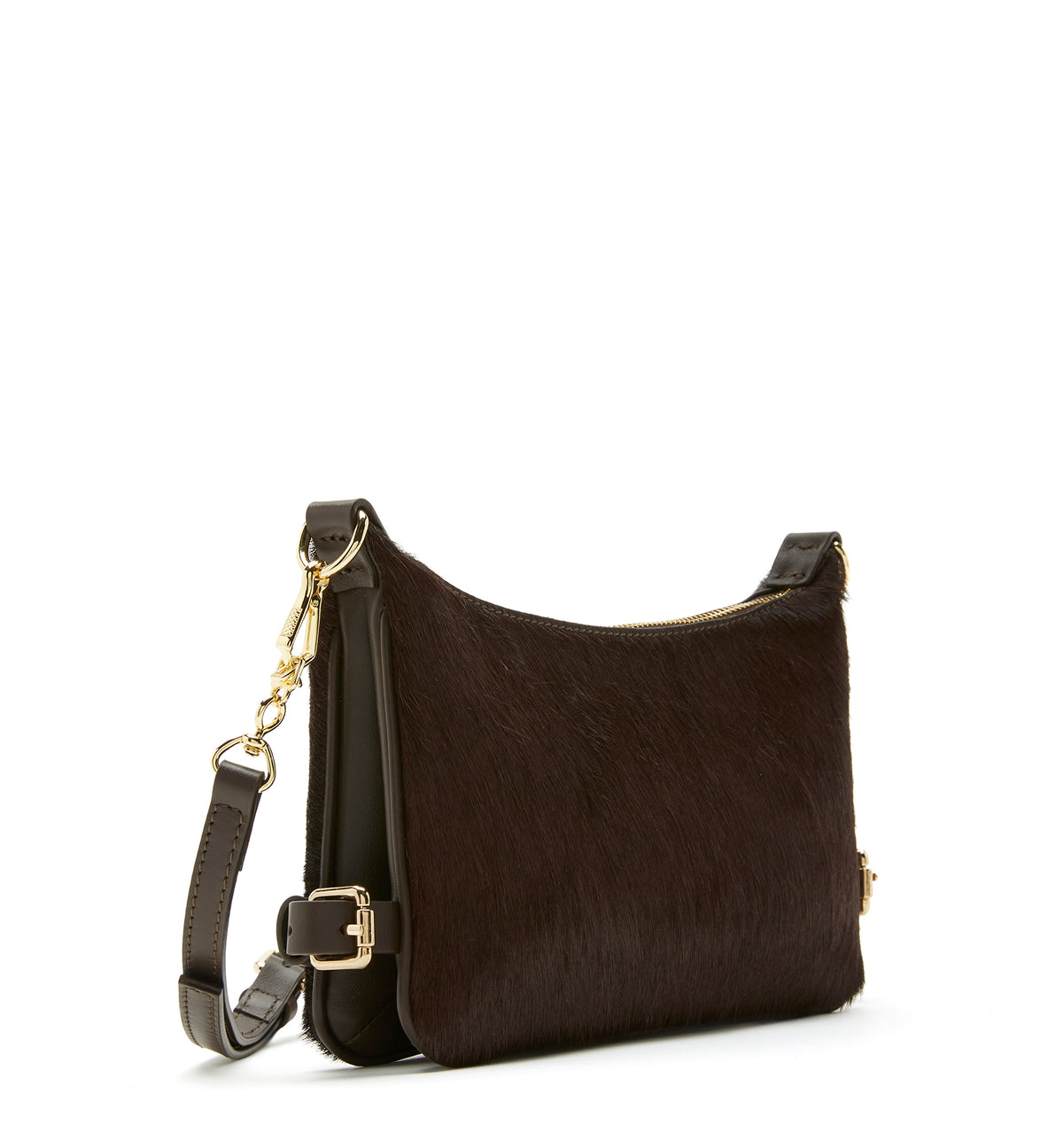 PACINI PONY HAIR MESSENGER BAG