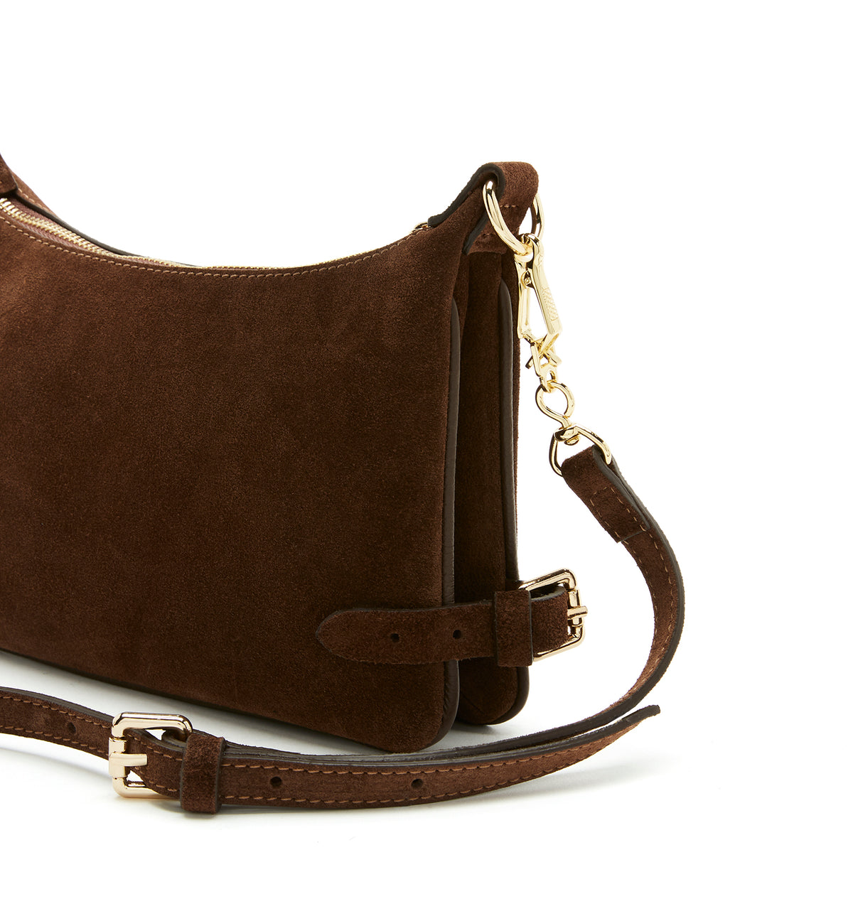 PACINI SUEDE MESSENGER BAG — Item 3 of 6