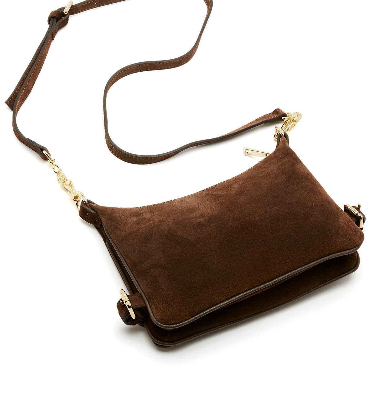 PACINI SUEDE MESSENGER BAG — Item 4 of 6