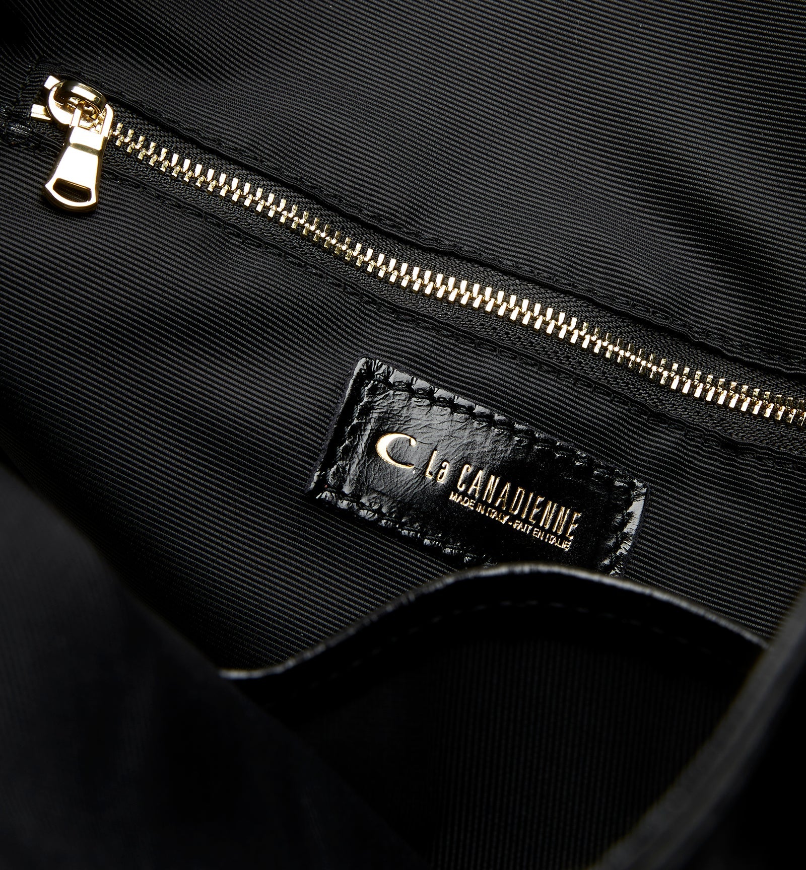 PALMETTO CRINKLE LEATHER TOTE BAG - La Canadienne