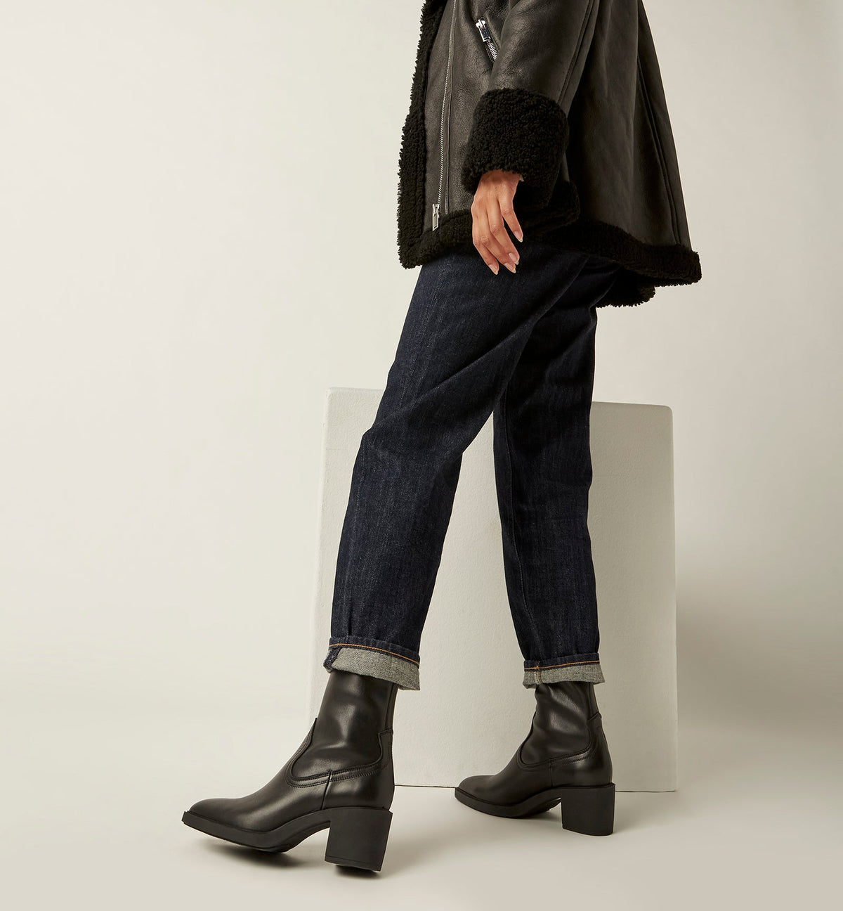 PARKS LEATHER BOOTIE - La Canadienne