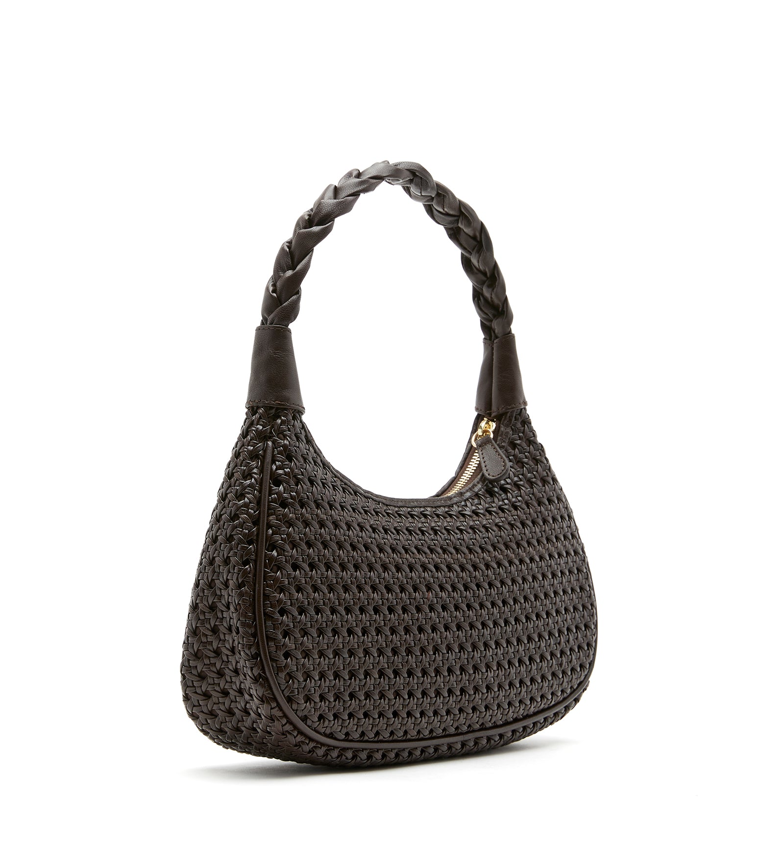 PATTI SAC À BANDOULIÈRE EN CUIR TRESSÉ