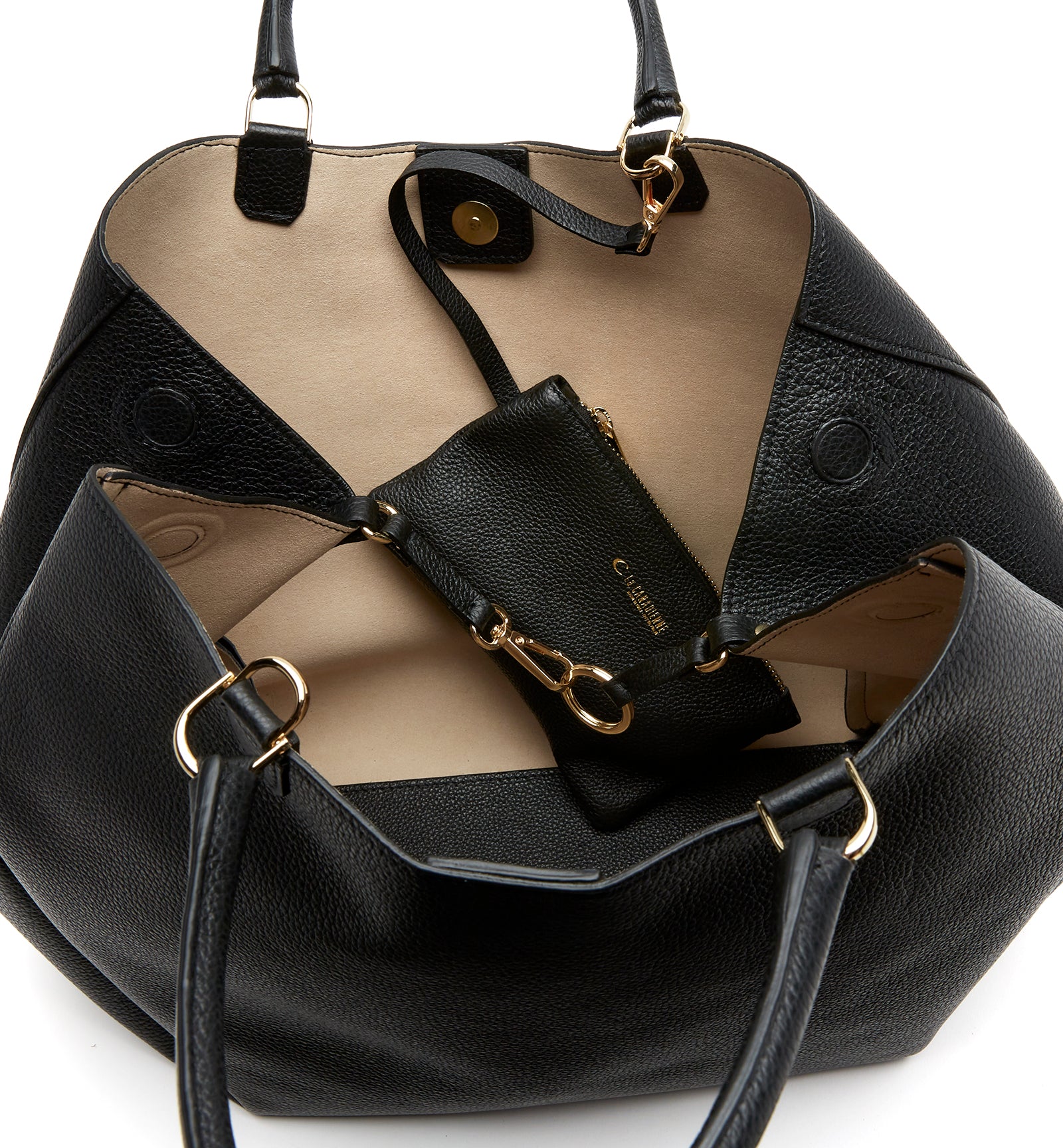 PERDITA LEATHER TOTE BAG