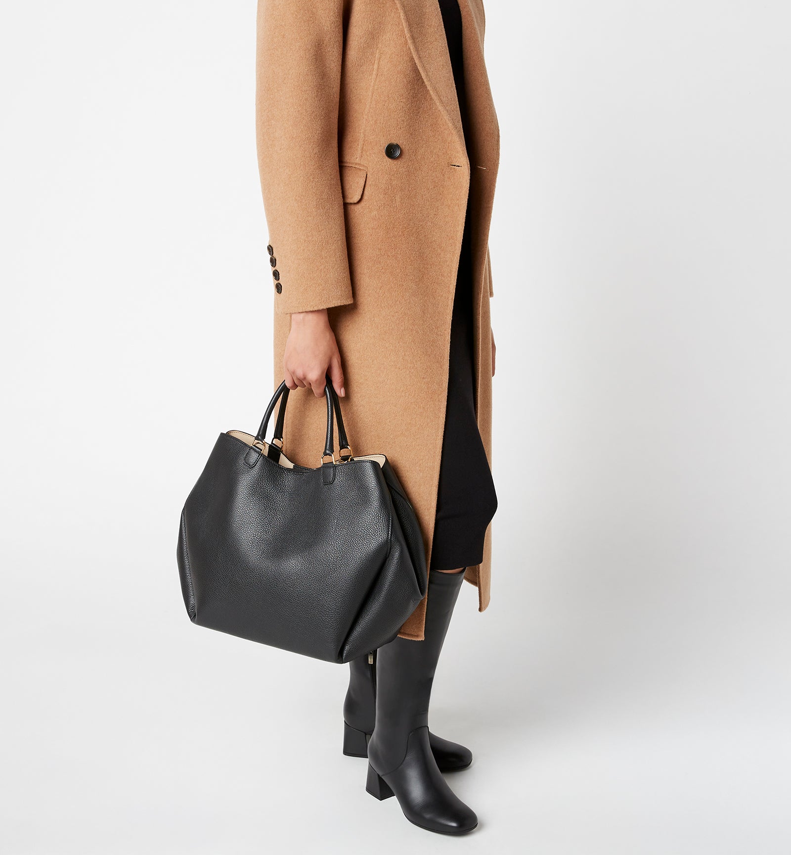 PERDITA LEATHER TOTE BAG