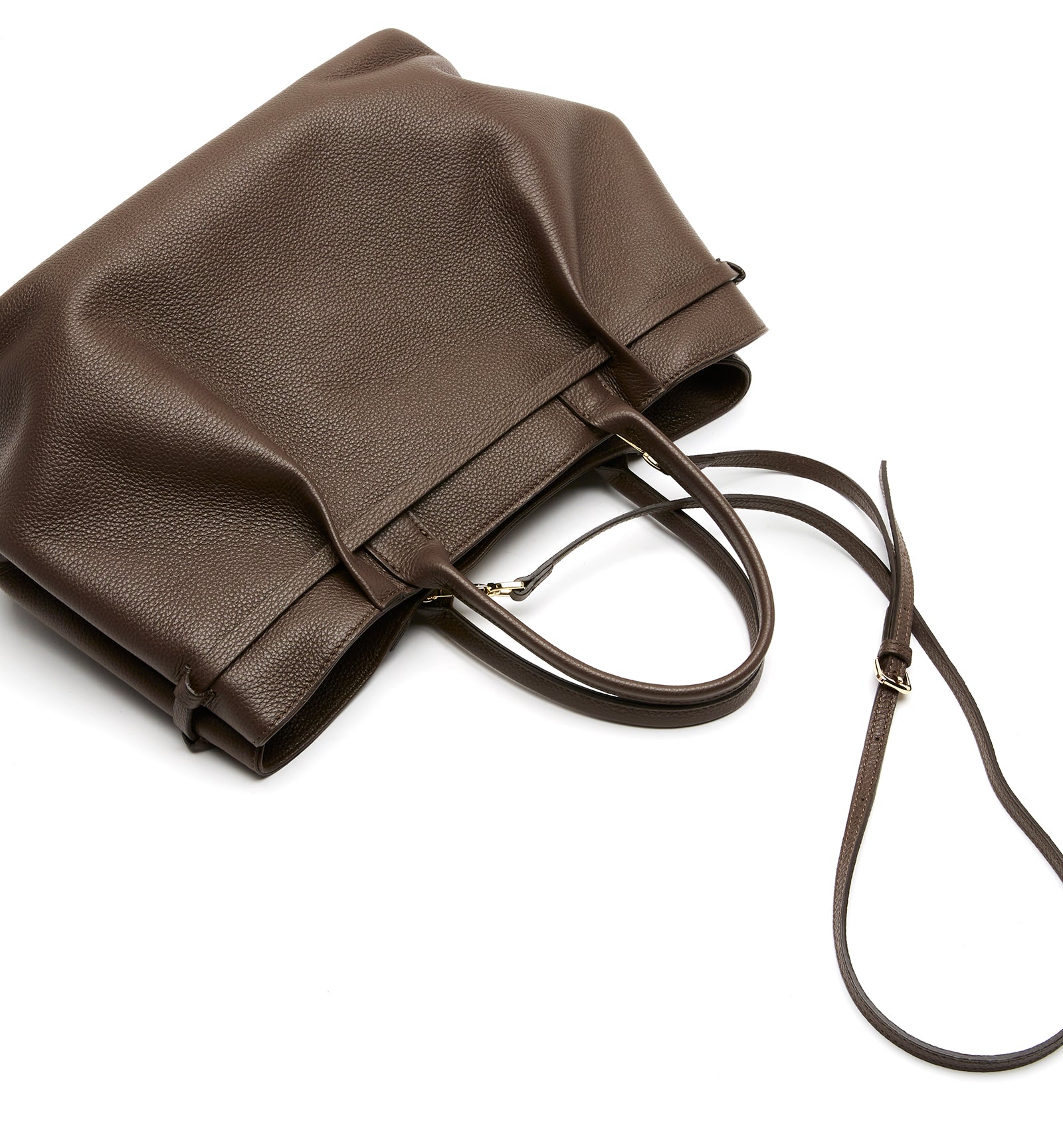 PERIE LEATHER TOTE BAG