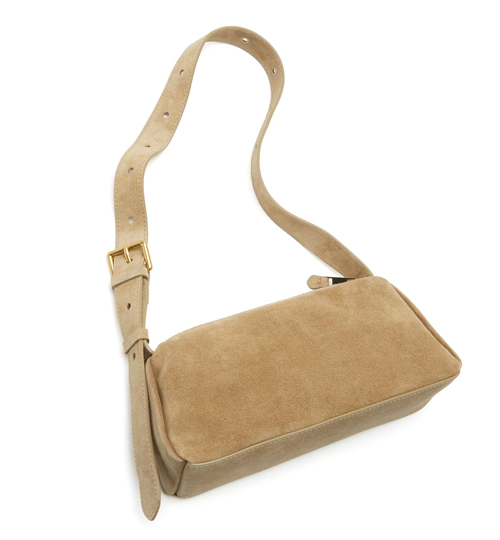 PHILIP SUEDE SHOULDER BAG