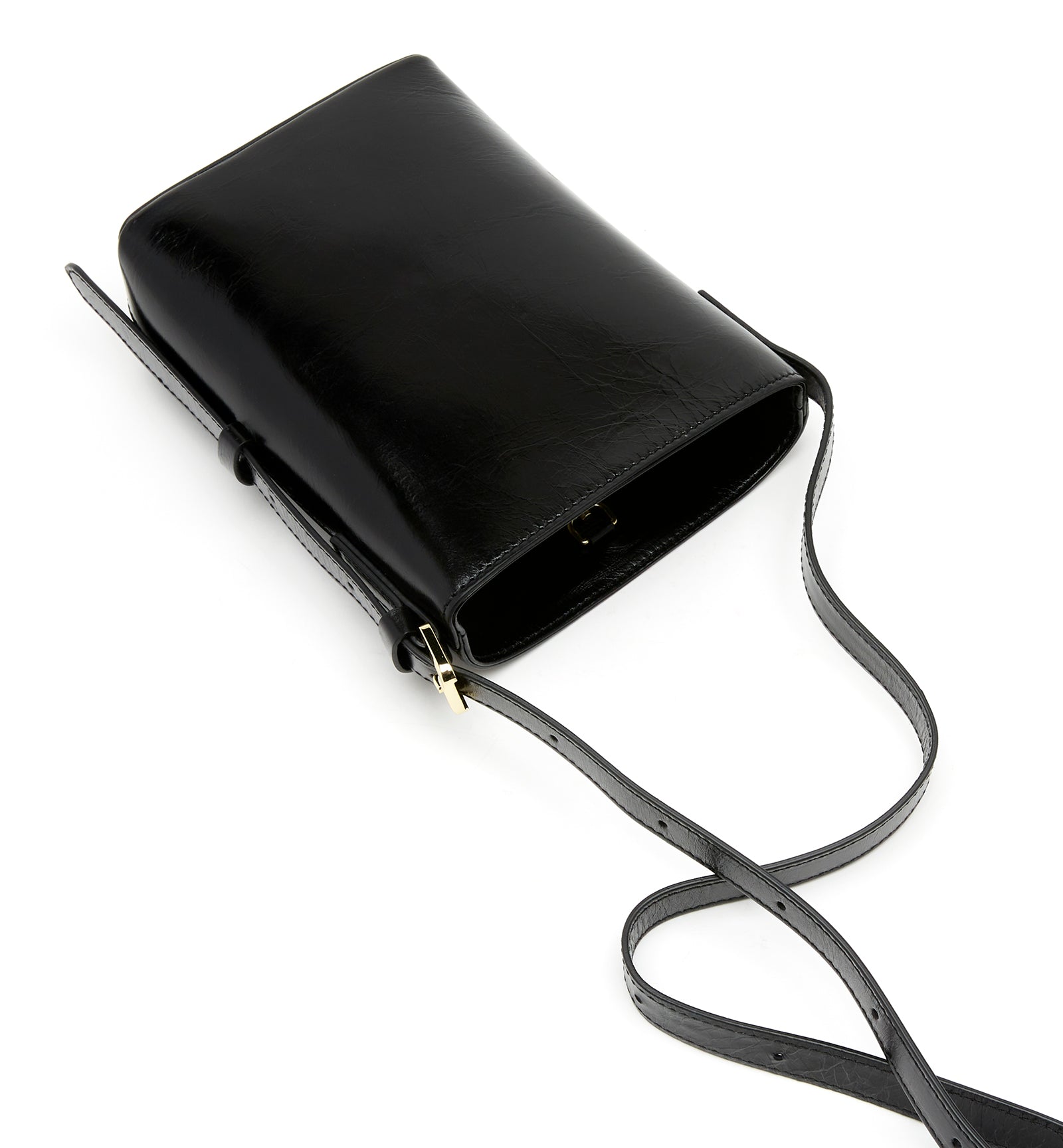 PIPPIN CRINKLE LEATHER CROSSBODY BAG