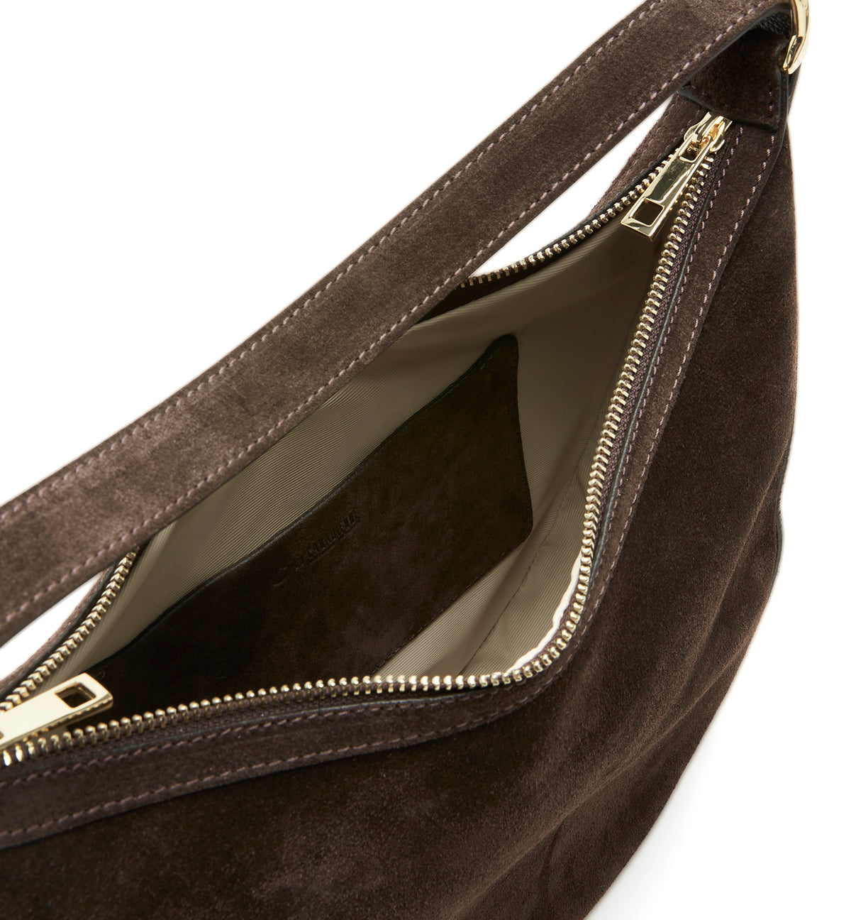 POPPY SUEDE SHOULDER BAG — Item 4 of 5