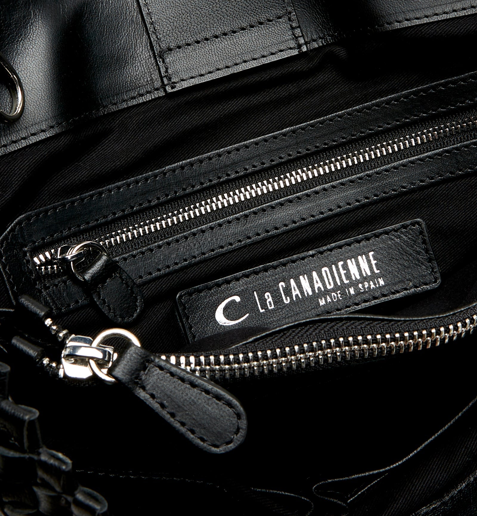 PREM WOVEN LEATHER TOTE BAG - La Canadienne