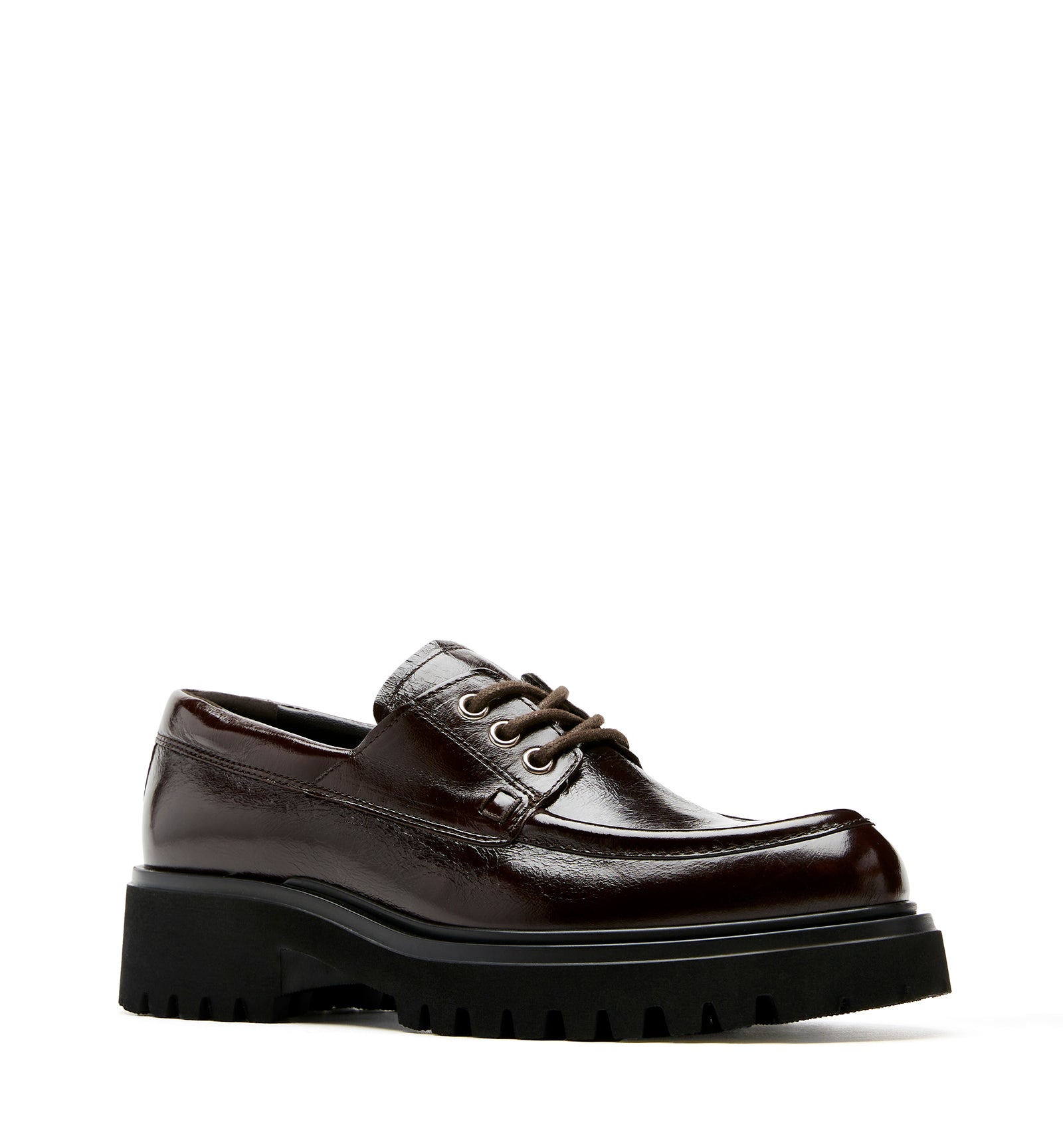 RAVIN CRINKLE LEATHER LOAFER