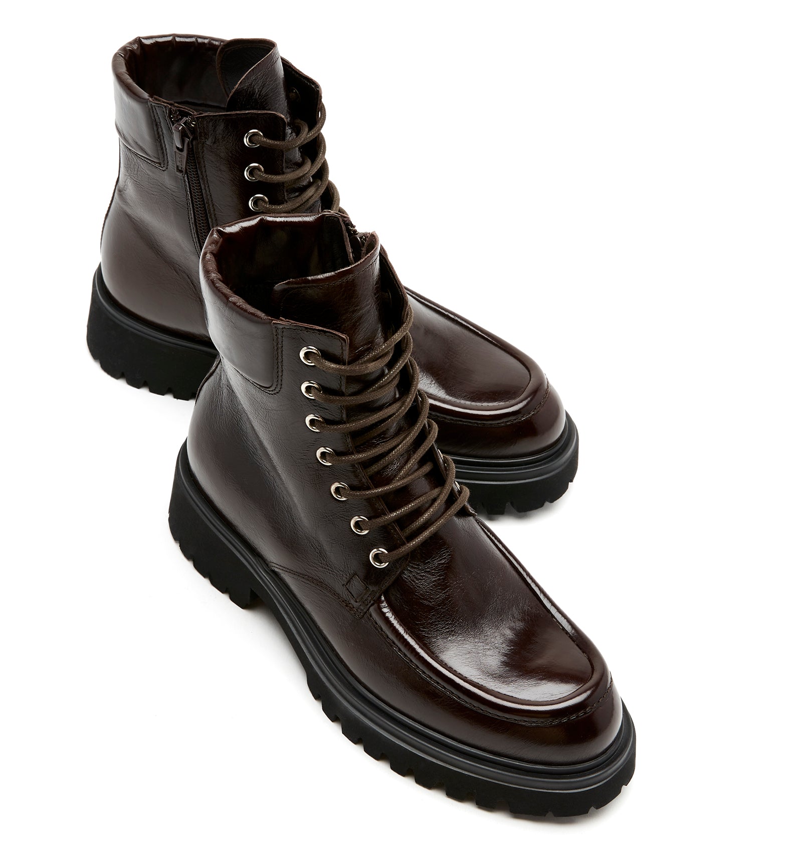 RAYA CRINKLE LEATHER BOOTIE