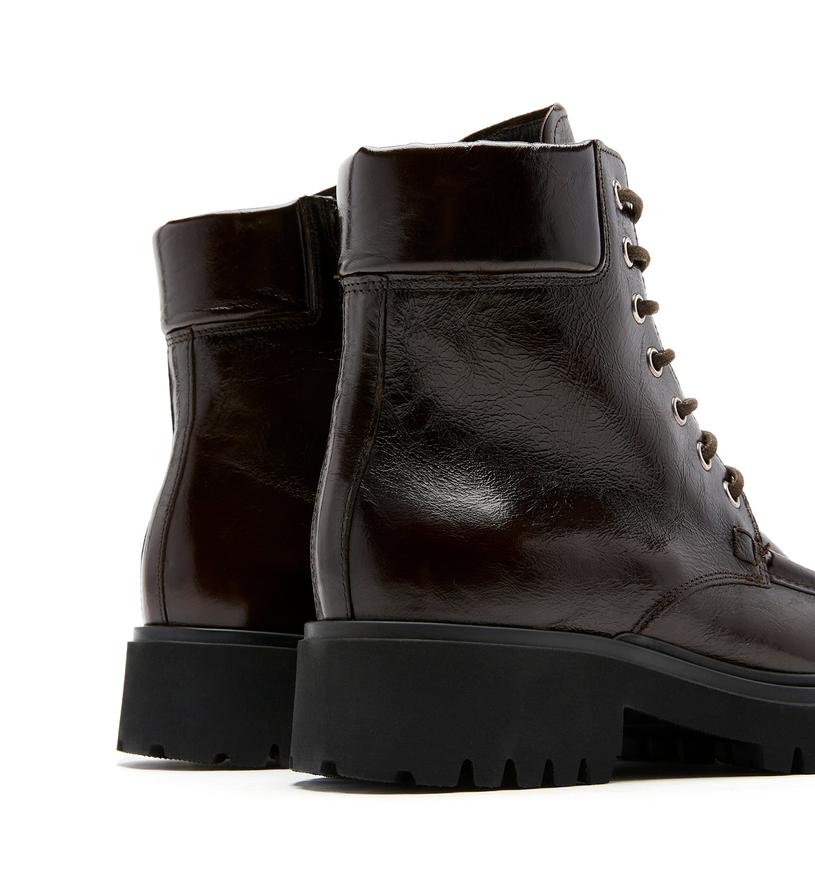 RAYA CRINKLE LEATHER BOOTIE