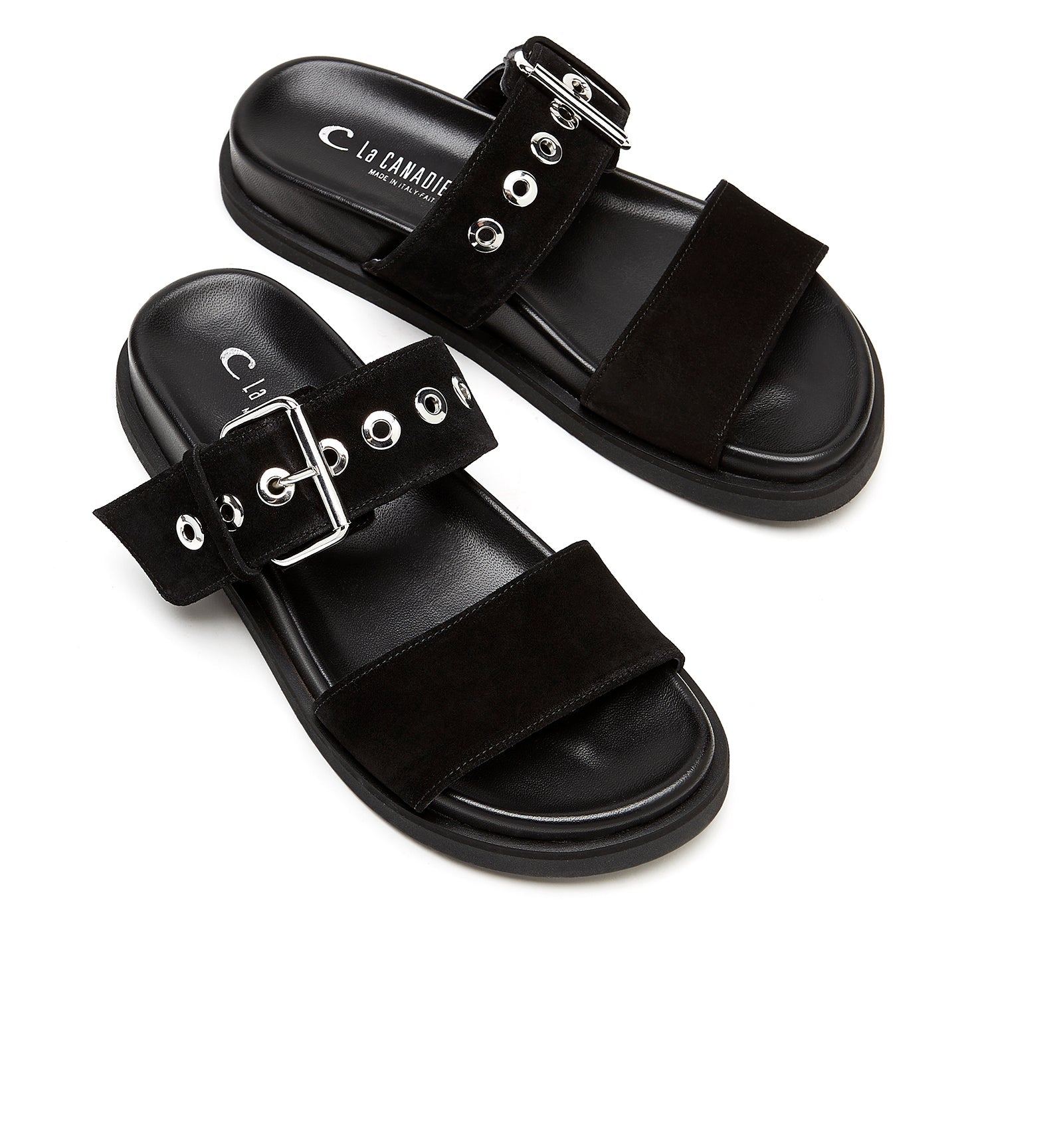 RECOVER SUEDE SANDAL - La Canadienne