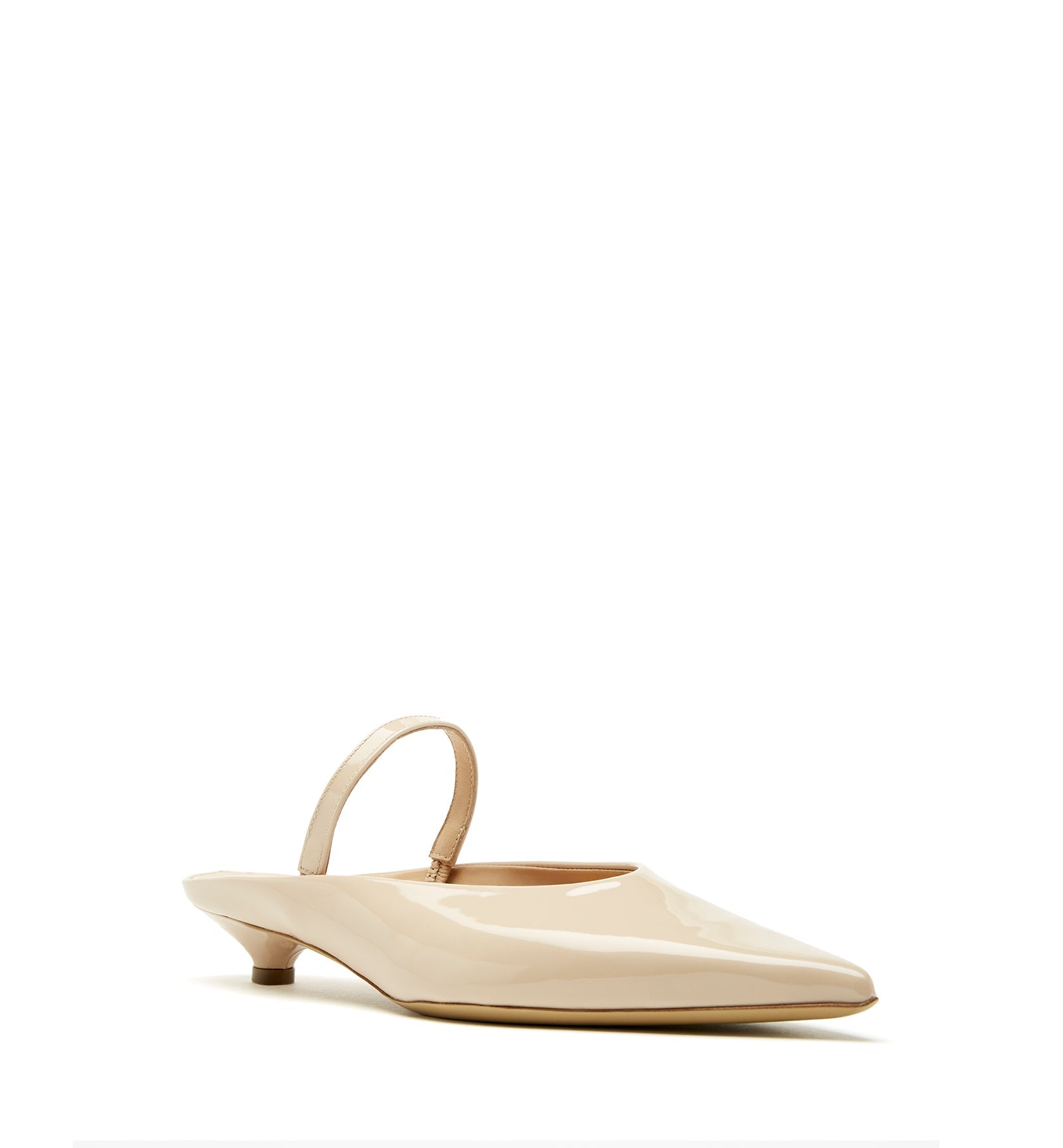 REDEEM SLINGBACK PATENT LEATHER MULE - La Canadienne