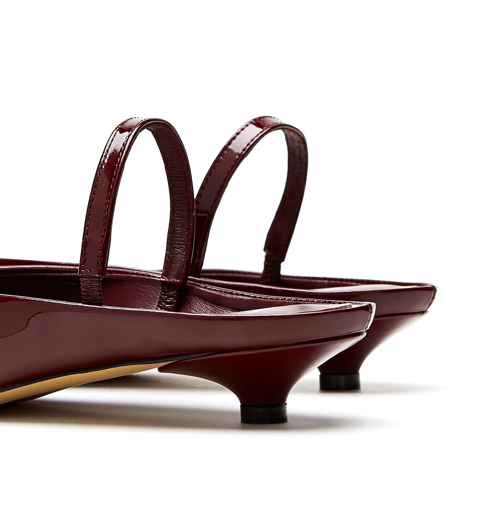 REDEEM SLINGBACK PATENT LEATHER MULE - La Canadienne