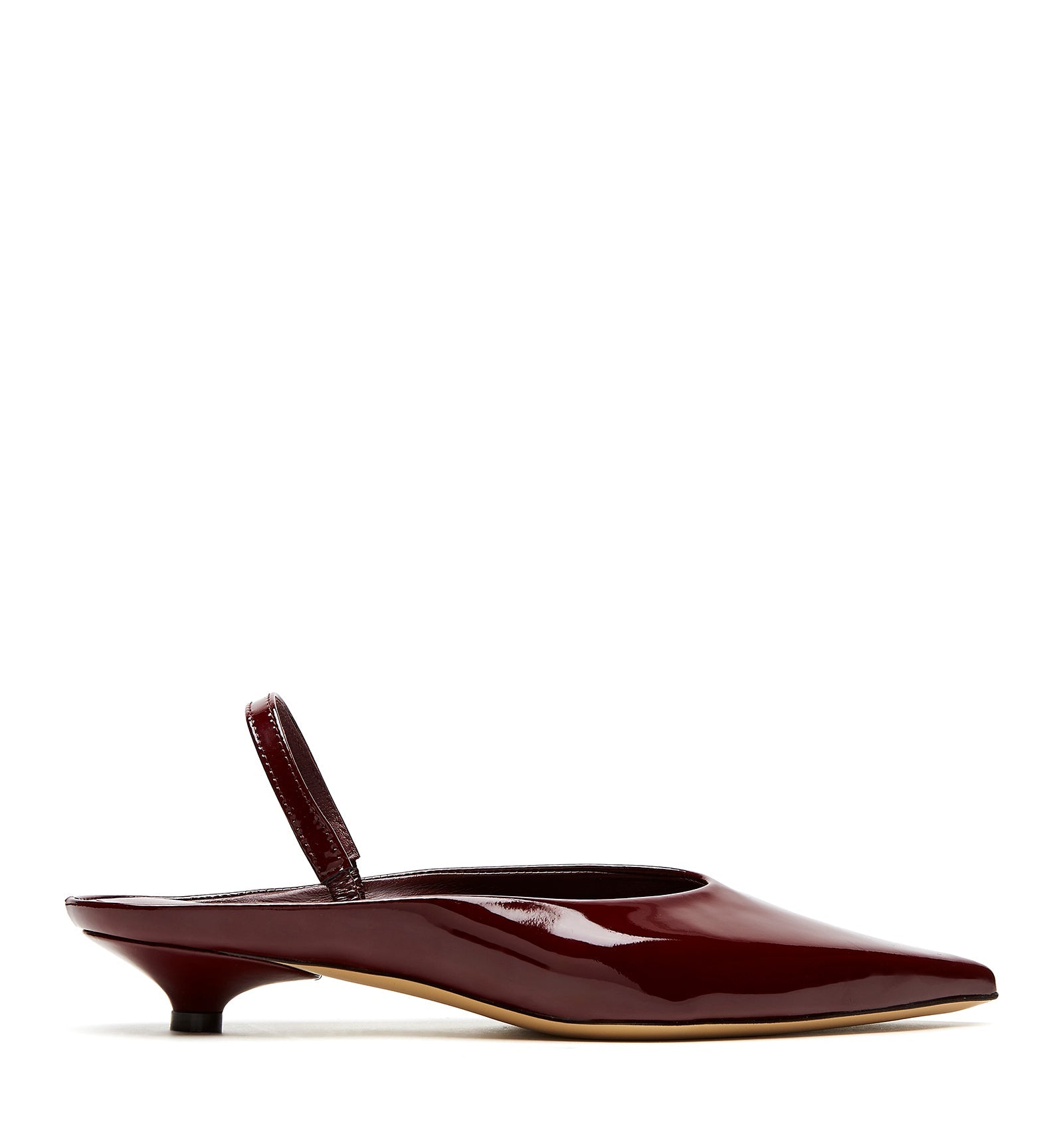 REDEEM SLINGBACK PATENT LEATHER MULE - La Canadienne