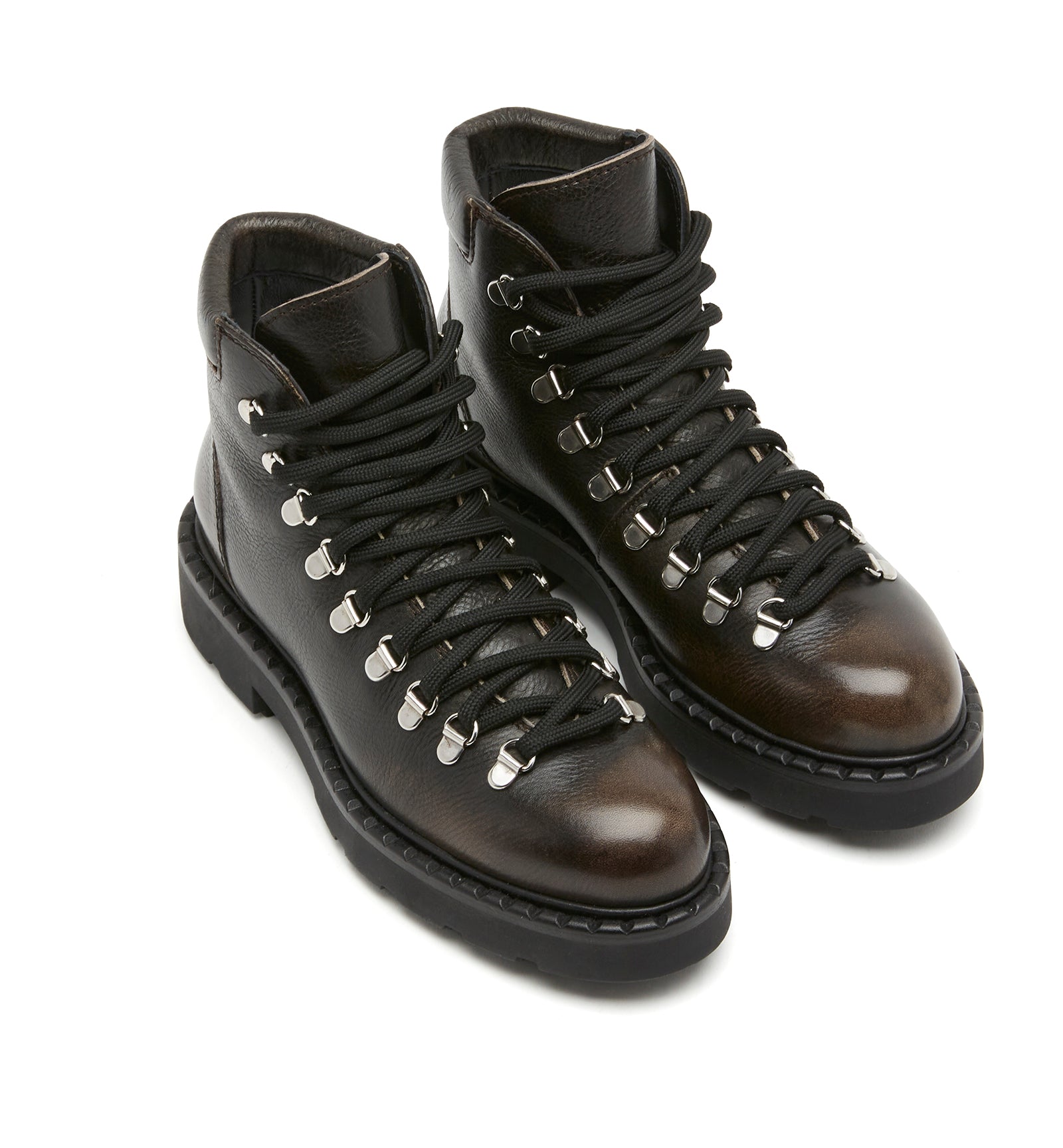 RENATA LEATHER HIKER BOOTIE — Item 3 of 5