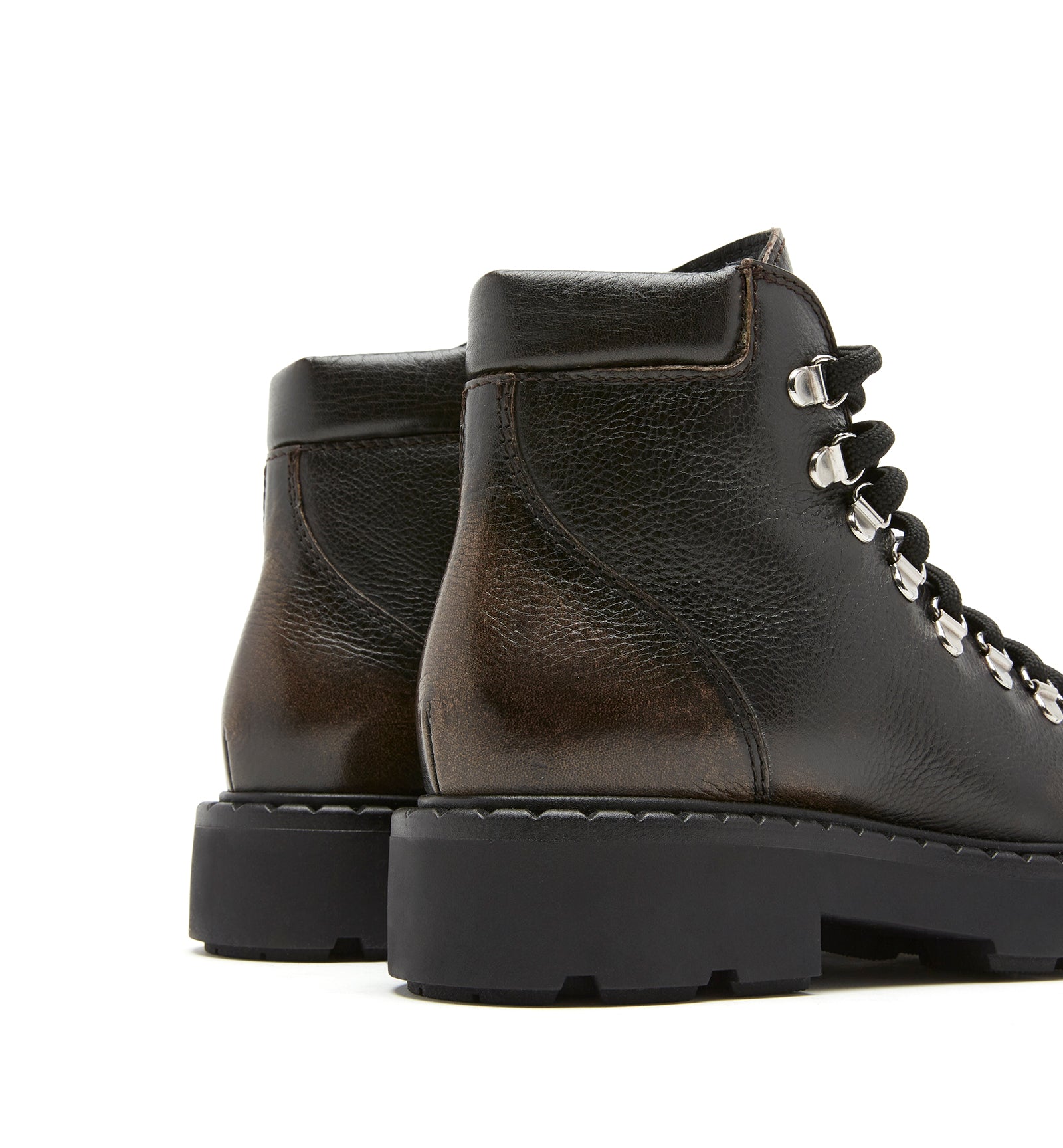 RENATA LEATHER HIKER BOOTIE — Item 4 of 5