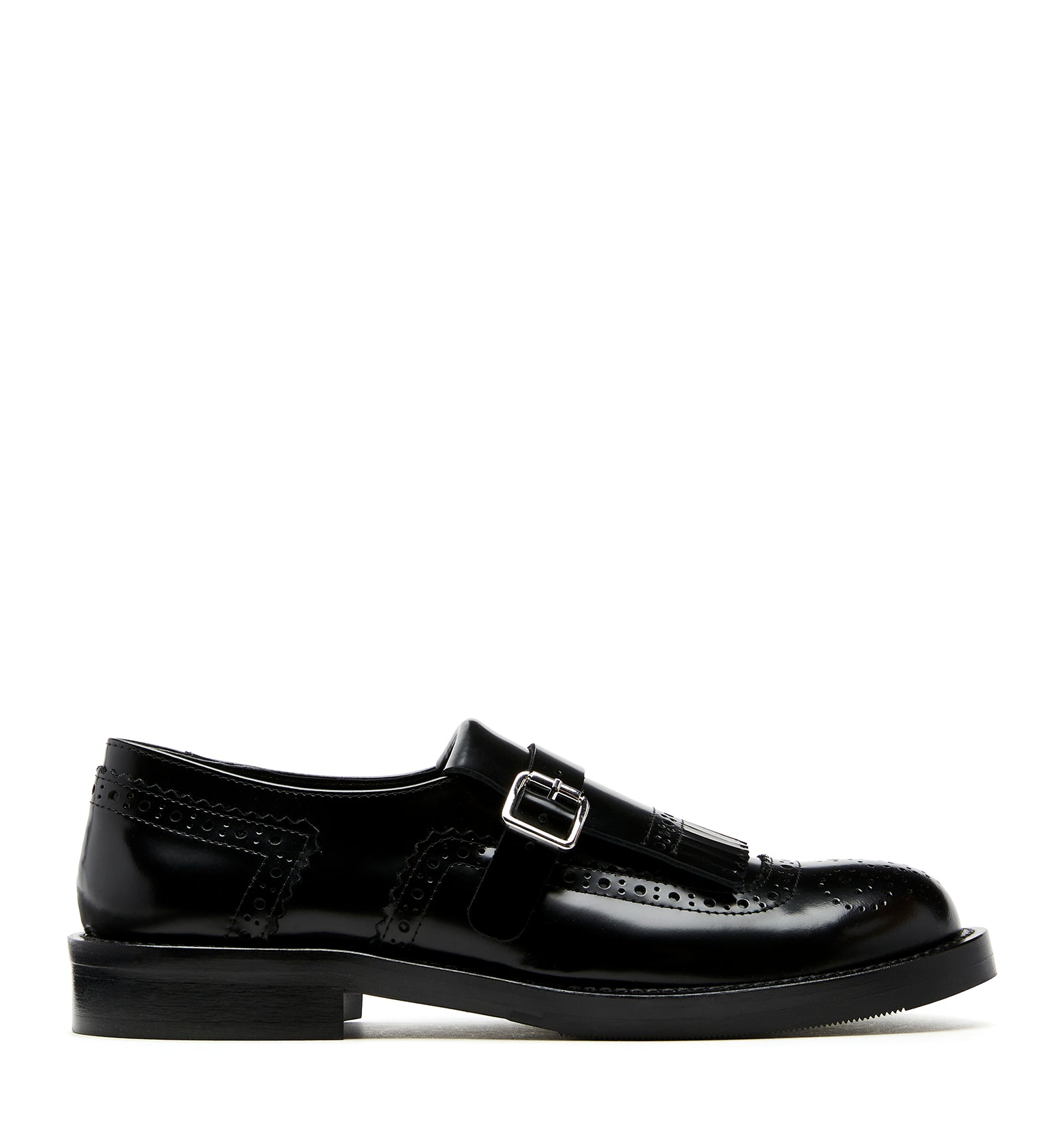 RHEA SHINE LEATHER BROGUE LOAFER