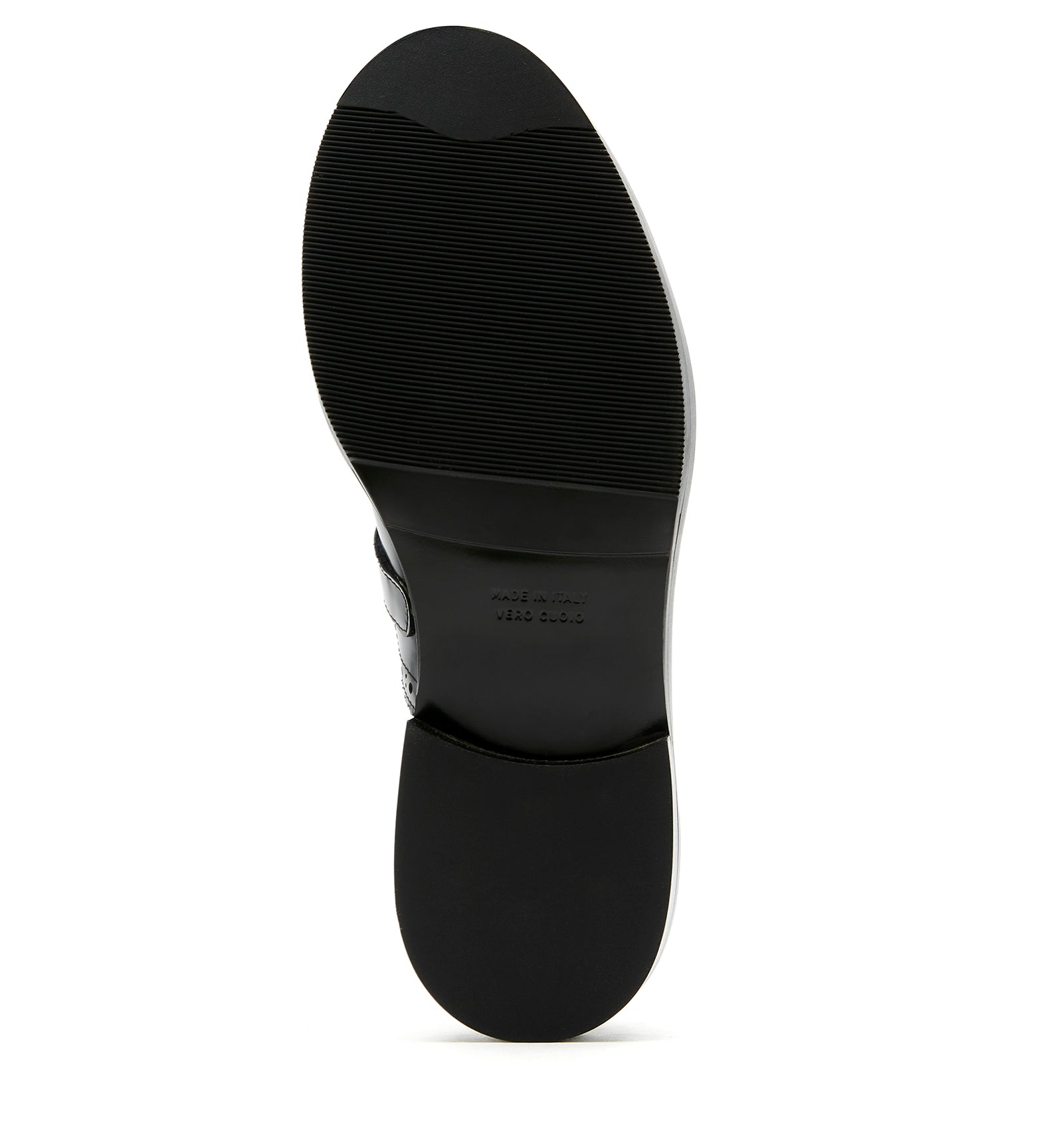 RHEA SHINE LEATHER BROGUE LOAFER