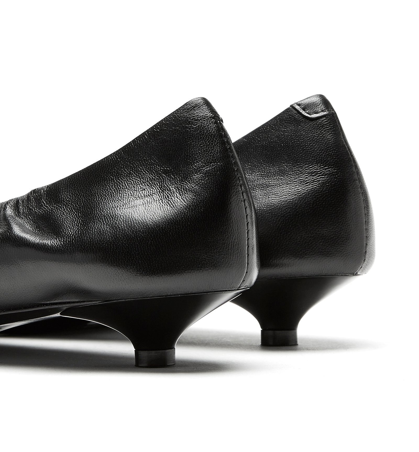 RIANE LEATHER KITTEN HEEL - La Canadienne