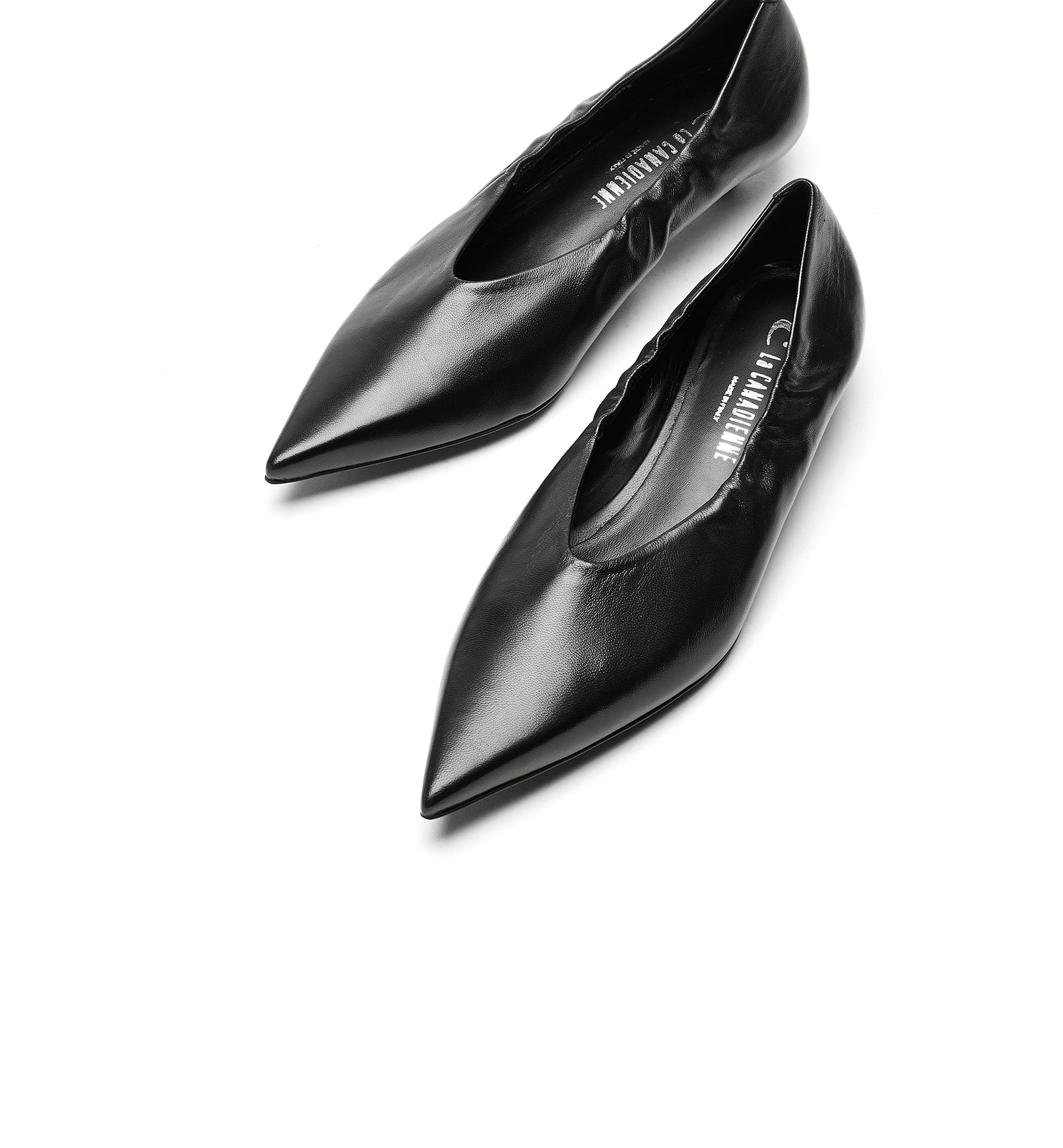 RIANE LEATHER KITTEN HEEL - La Canadienne