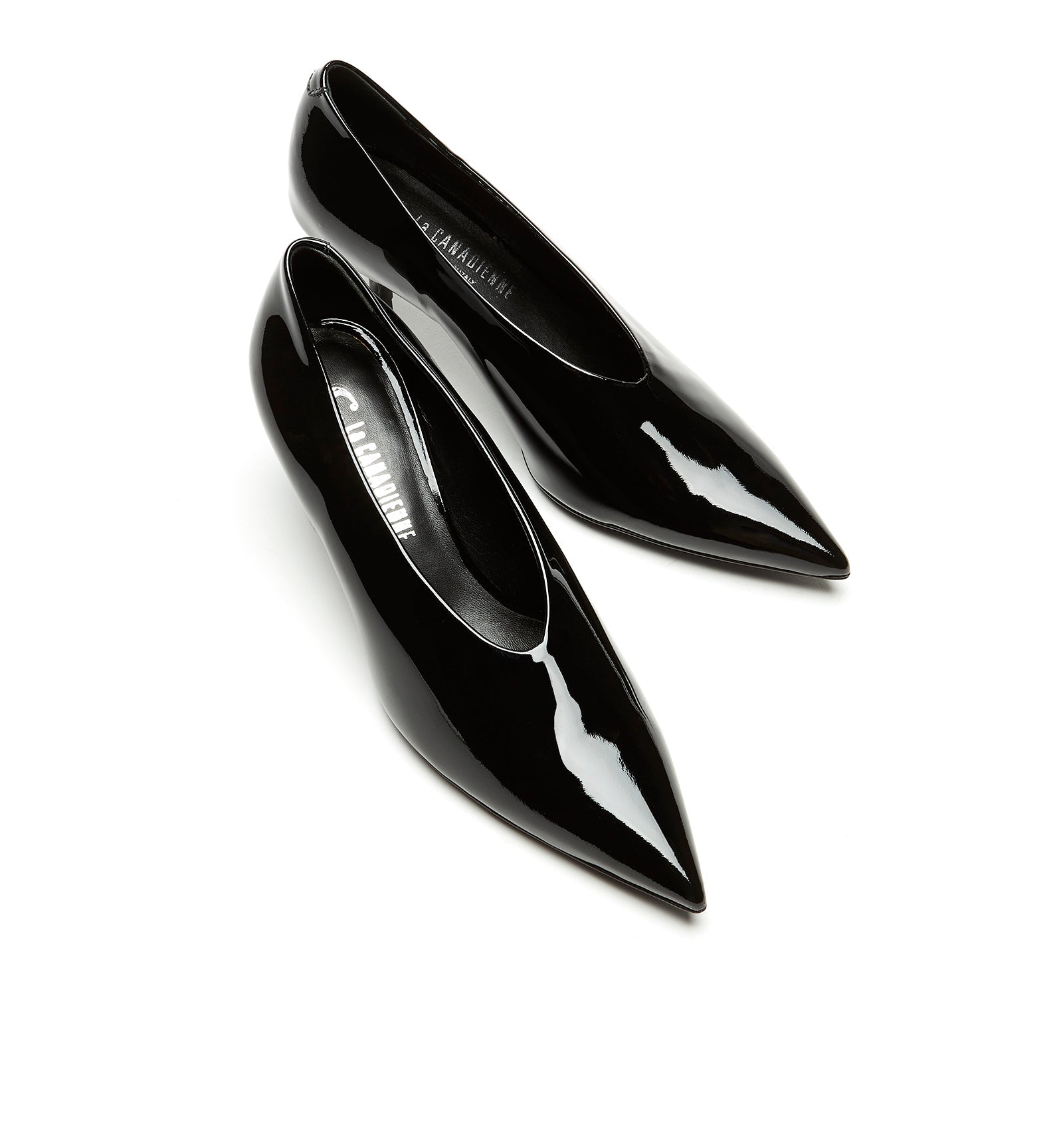 ROMIO PATENT LEATHER PUMP - La Canadienne