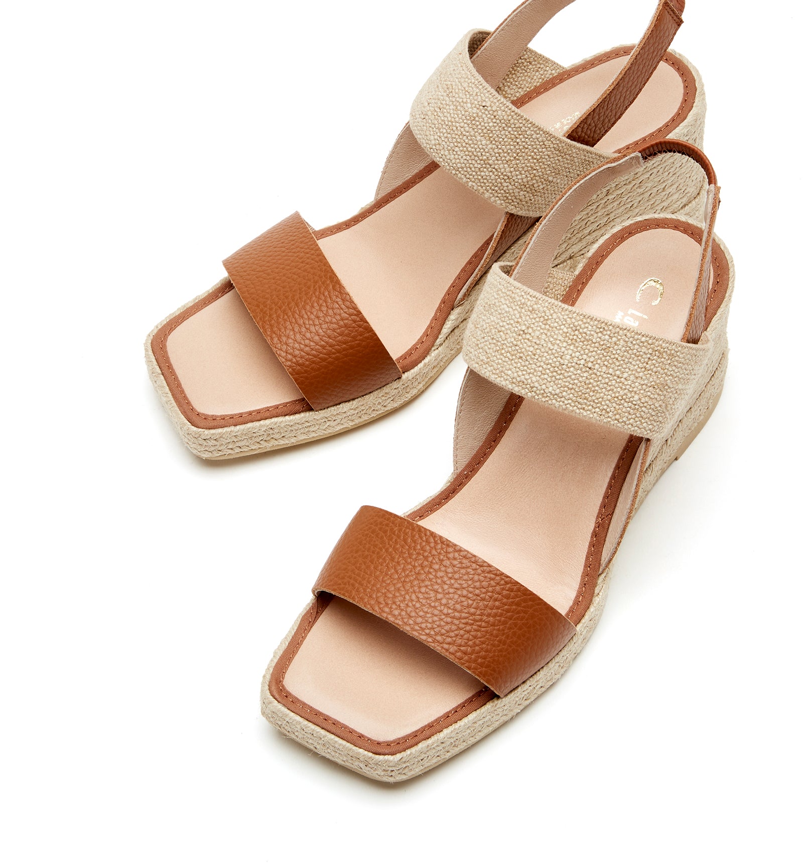 ROSEMARY LEATHER WEDGE SANDAL
