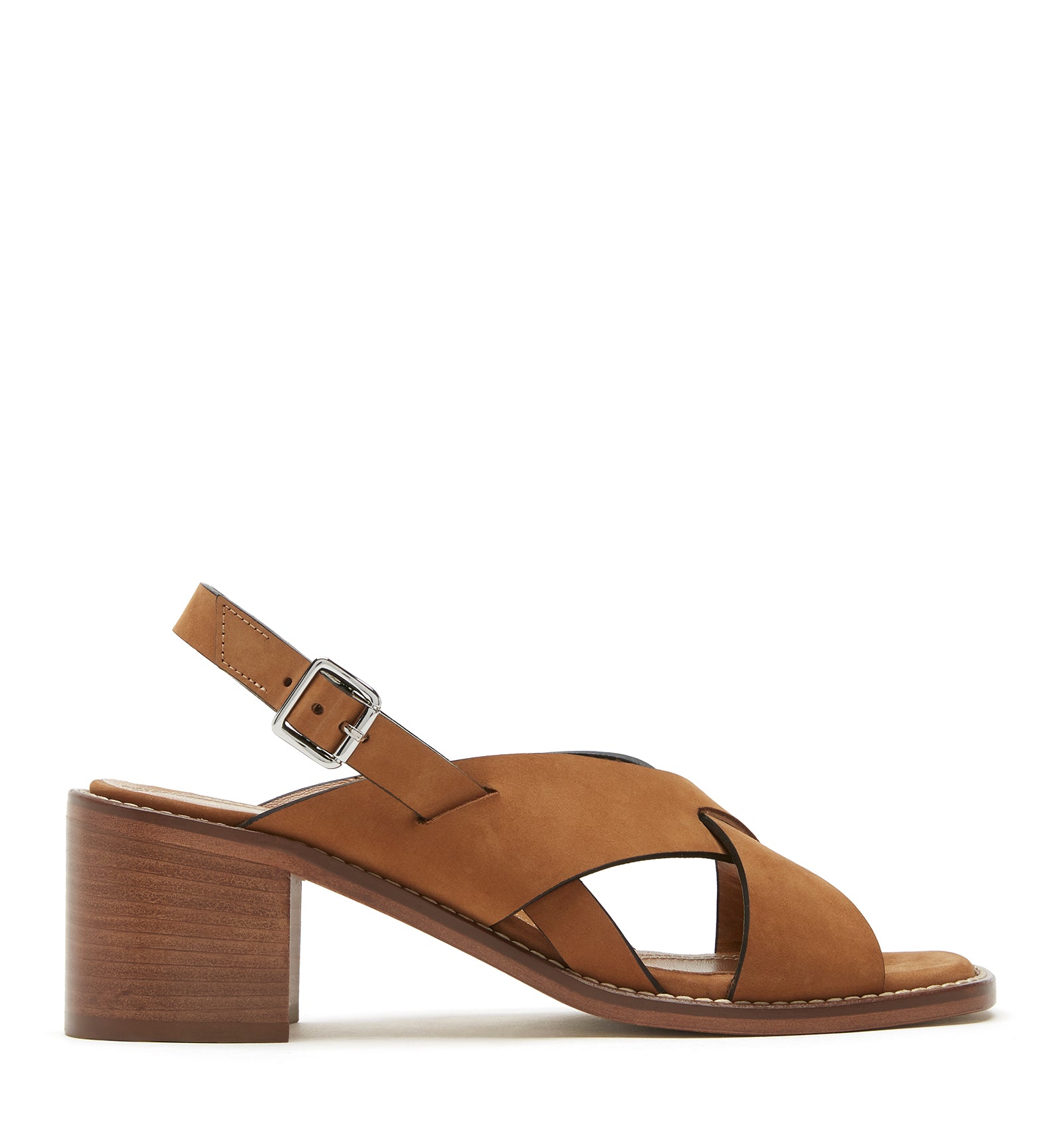 ROSSIE HEELED SUEDE SANDAL