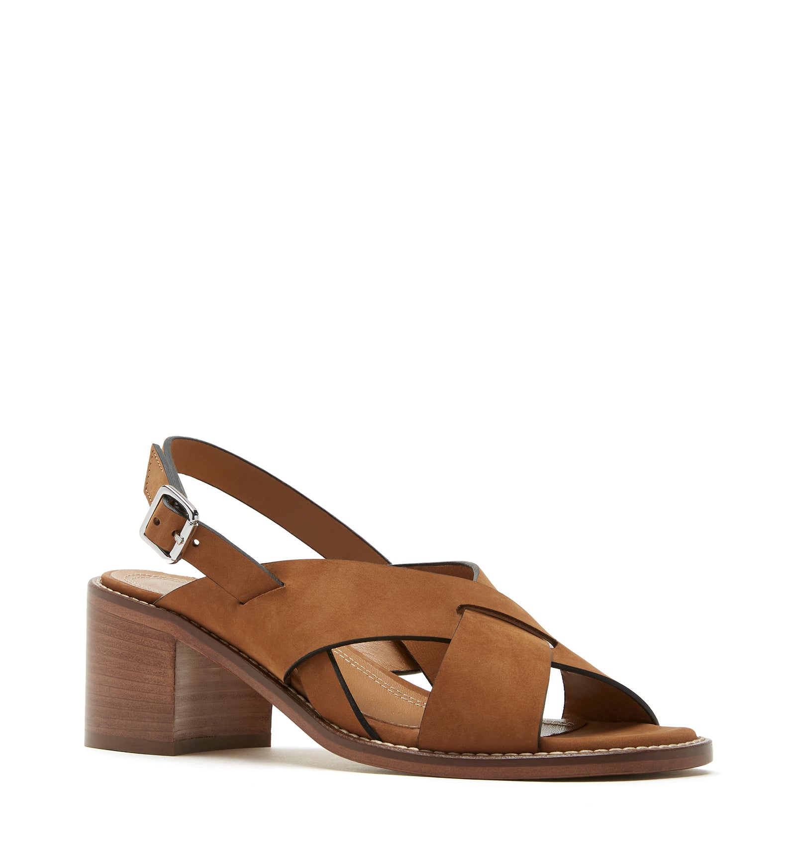 ROSSIE HEELED SUEDE SANDAL